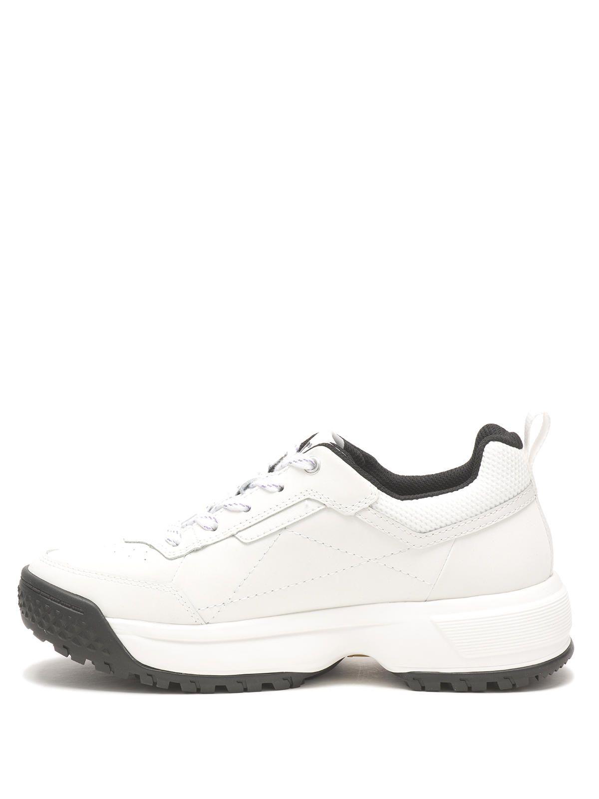 Zapatilla Cuero Mujer Flame Blanco-3