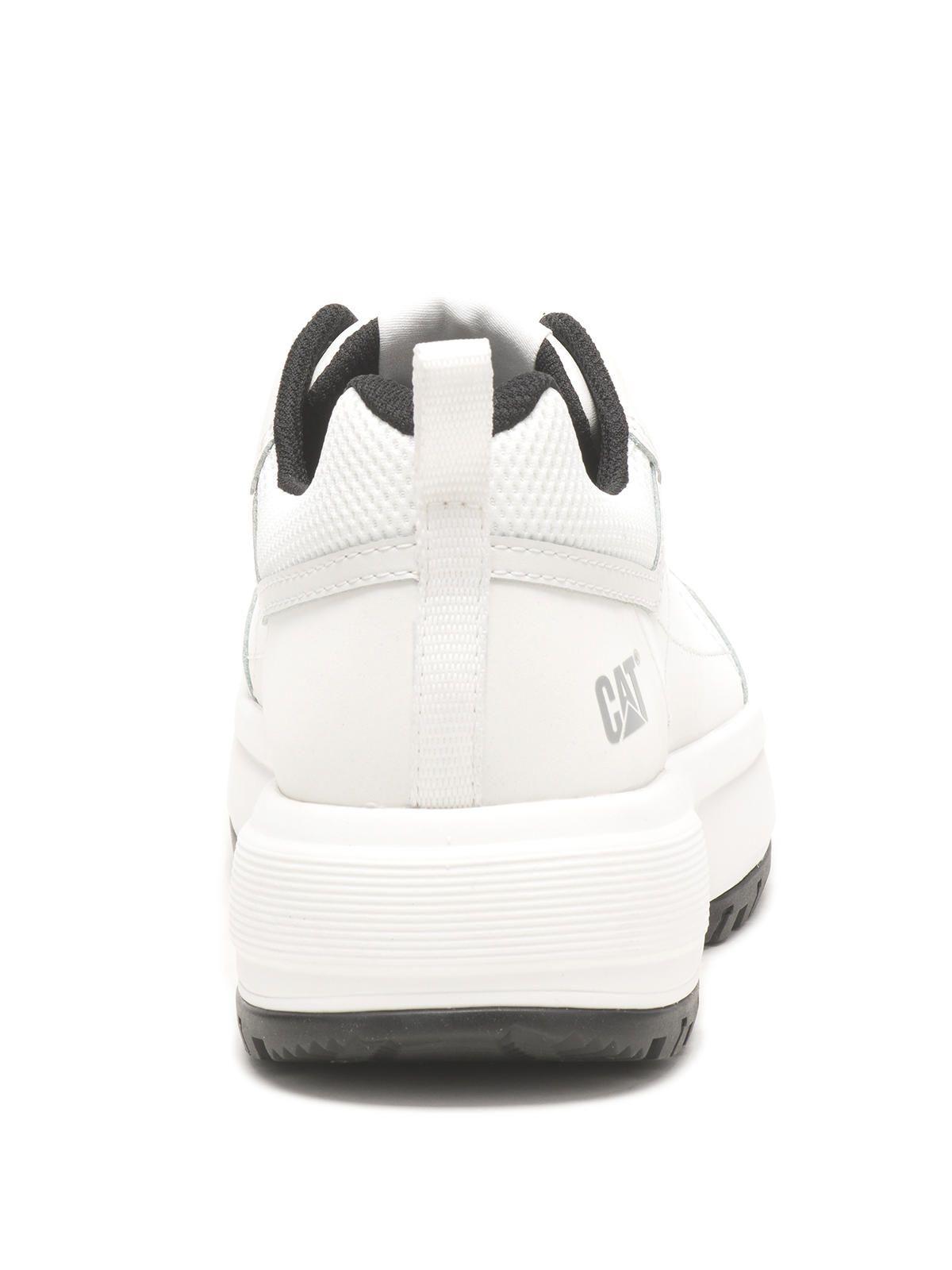Zapatilla Cuero Mujer Flame Blanco-4
