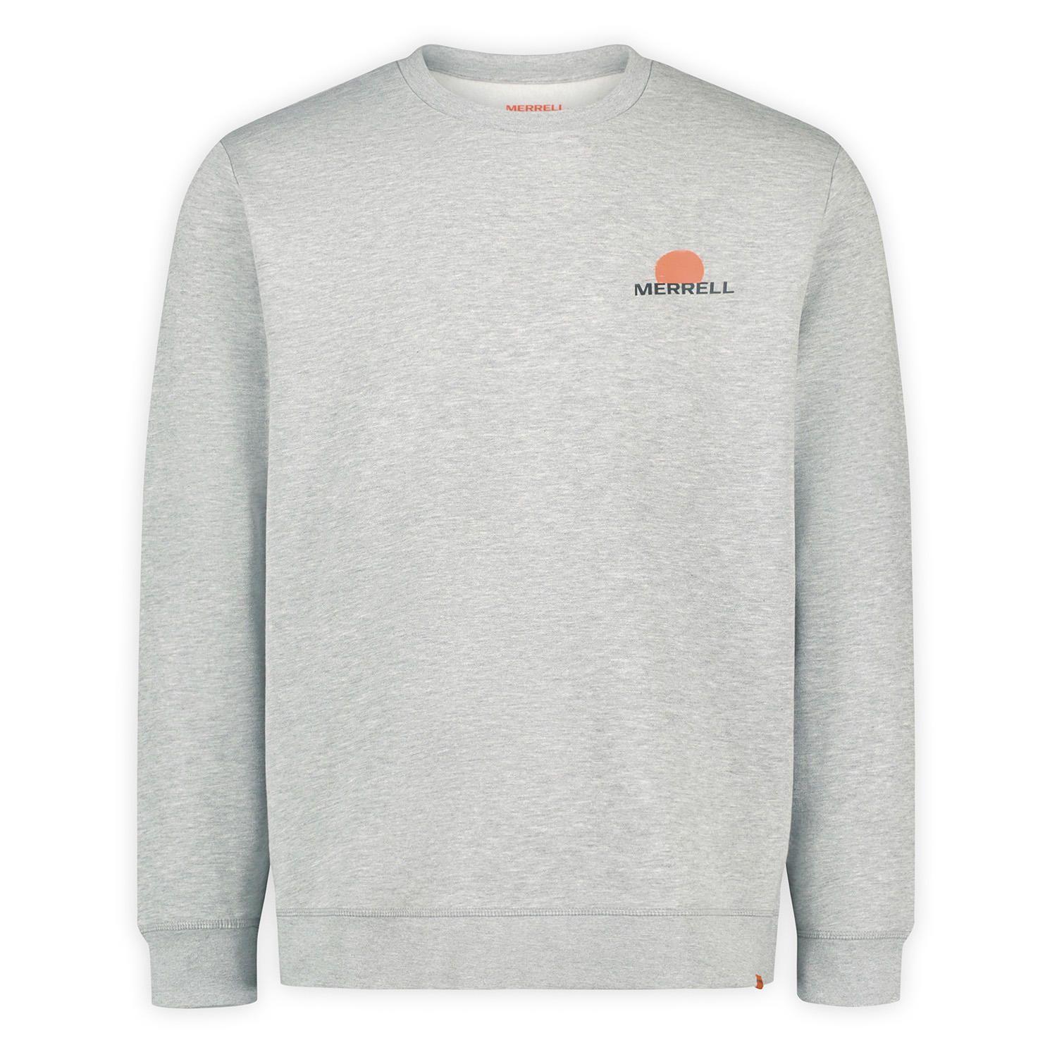 Poleron Hombre Sunset View Gris-0