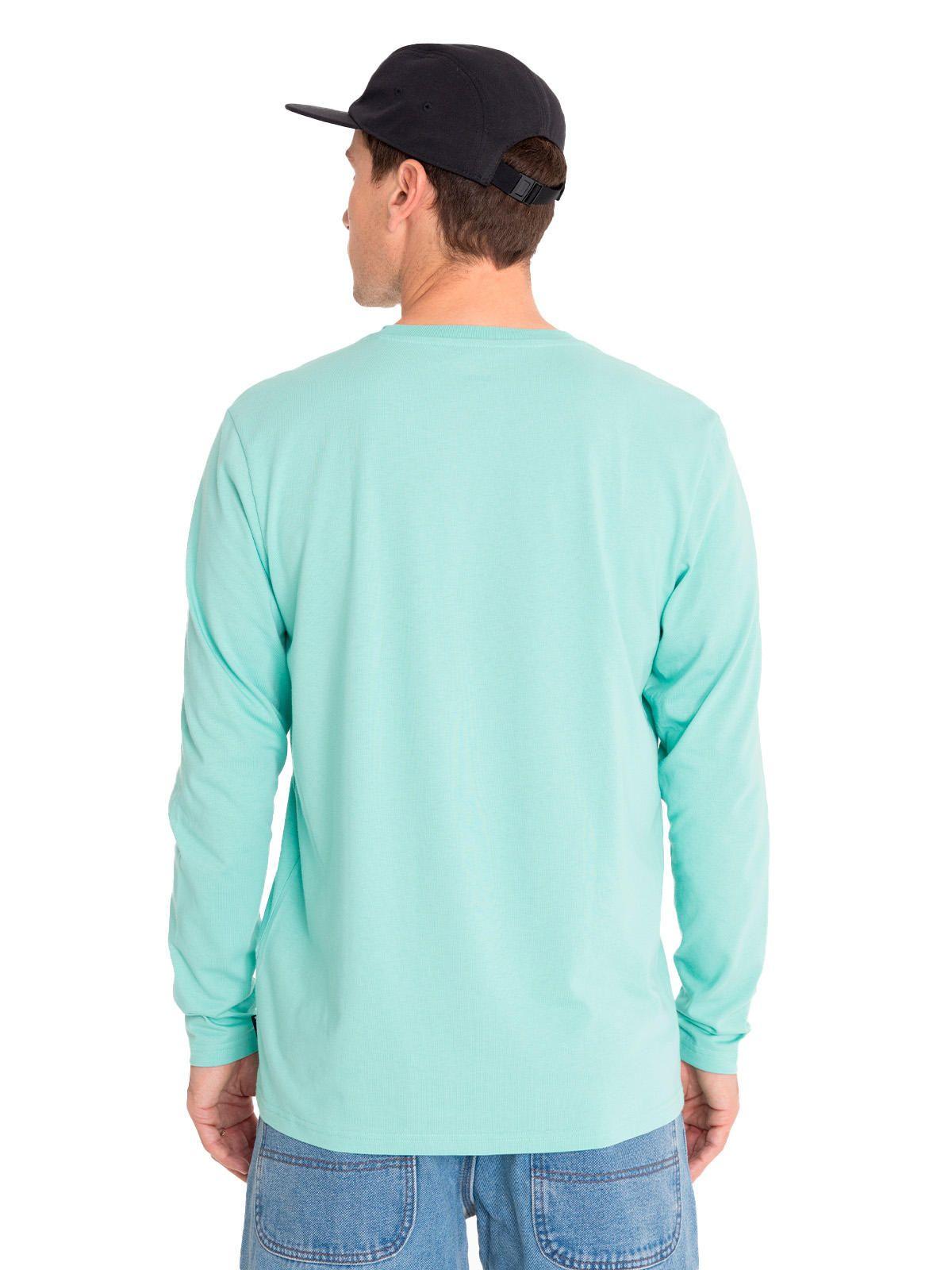 Polera manga larga Hombre Long Sl Verde Agua-4