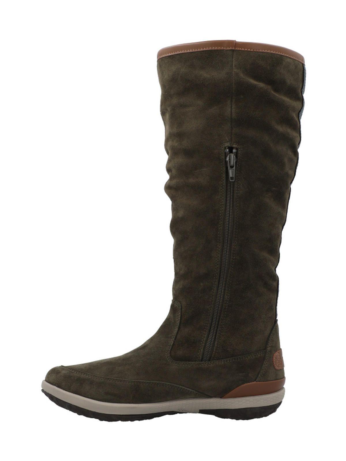 Bota Cuero Mujer New Amboro Verde-5