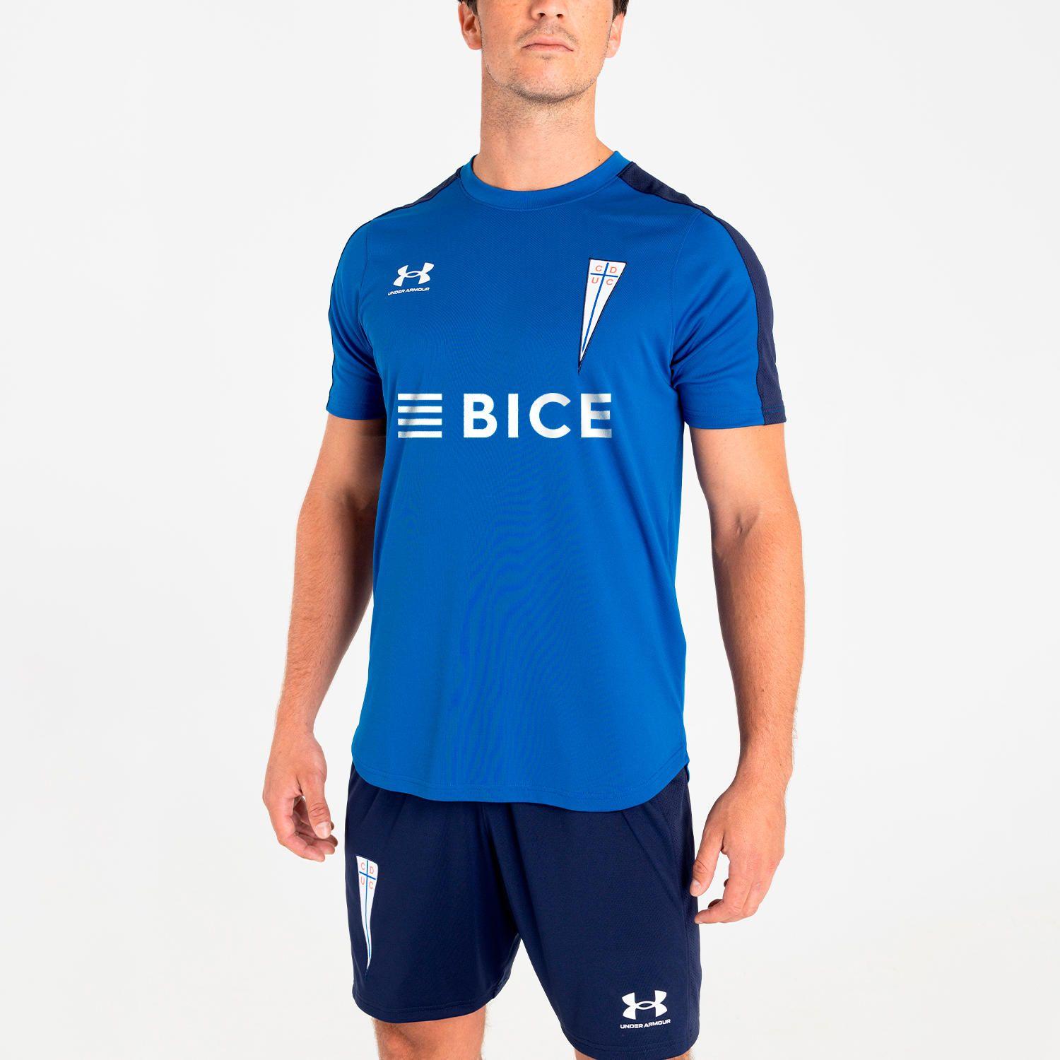 Polera de entenamiento UC para hombre azul-0