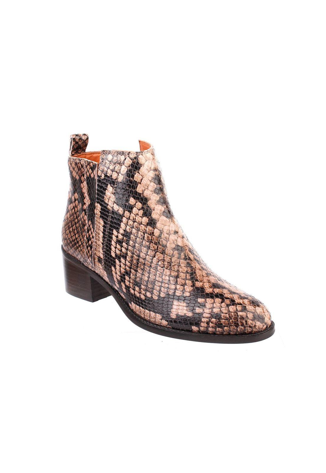 Botin Cuero Halima Taupe-0