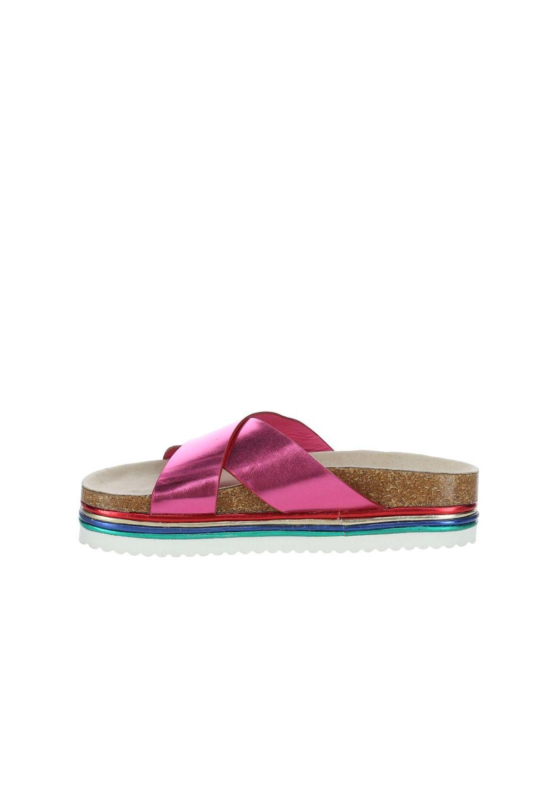 Sandalia Mujer Atta Fucsia-4