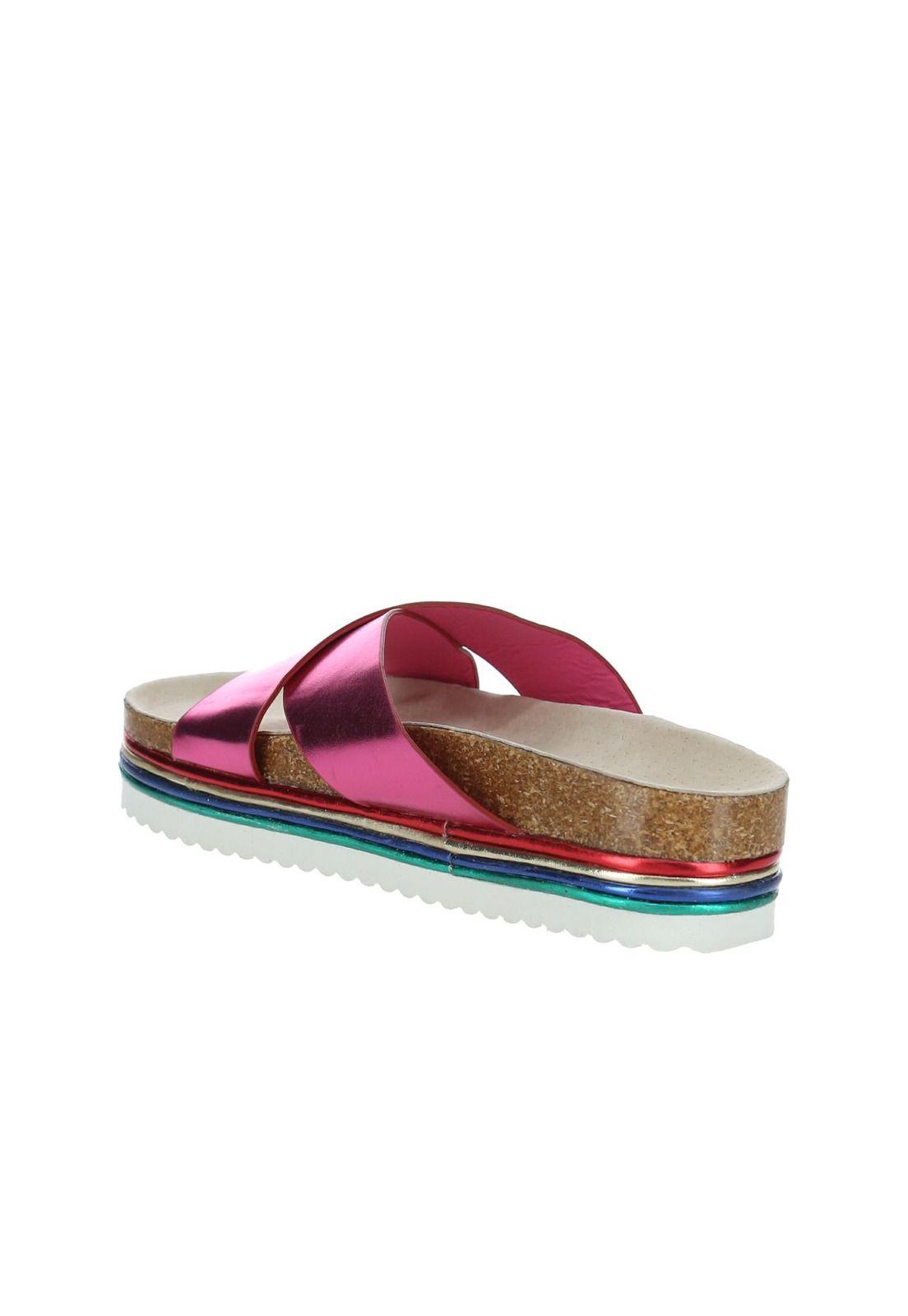Sandalia Mujer Atta Fucsia-5