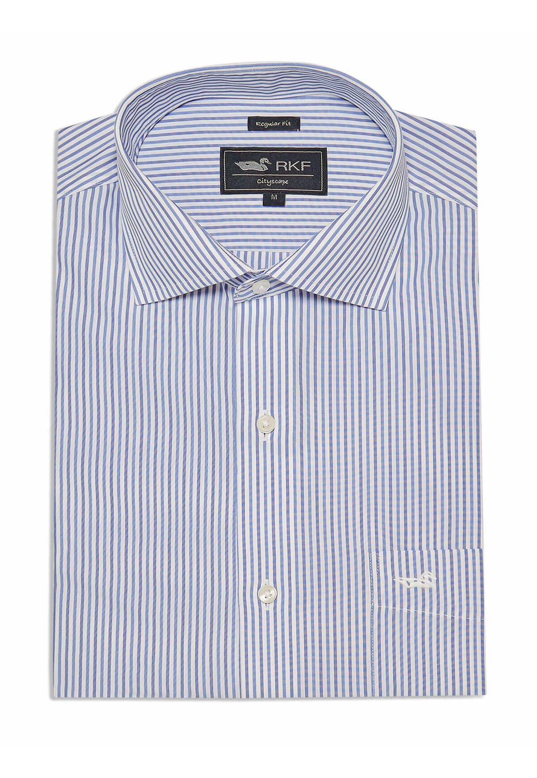 Camisa Cuello Italiano Hombre WF Blanco-0
