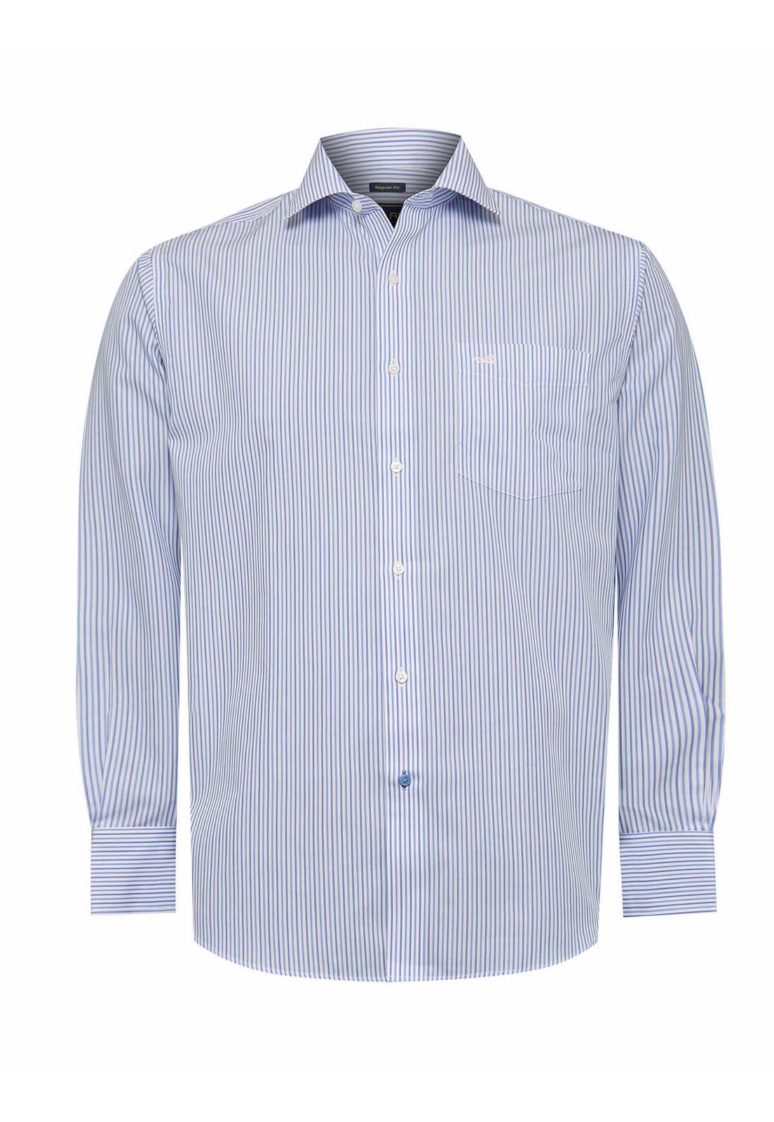Camisa Cuello Italiano Hombre WF Blanco-1