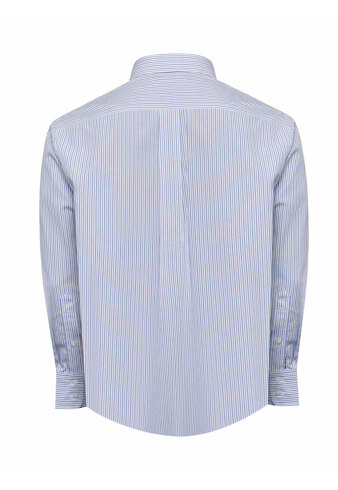 Camisa Cuello Italiano Hombre WF Blanco-3