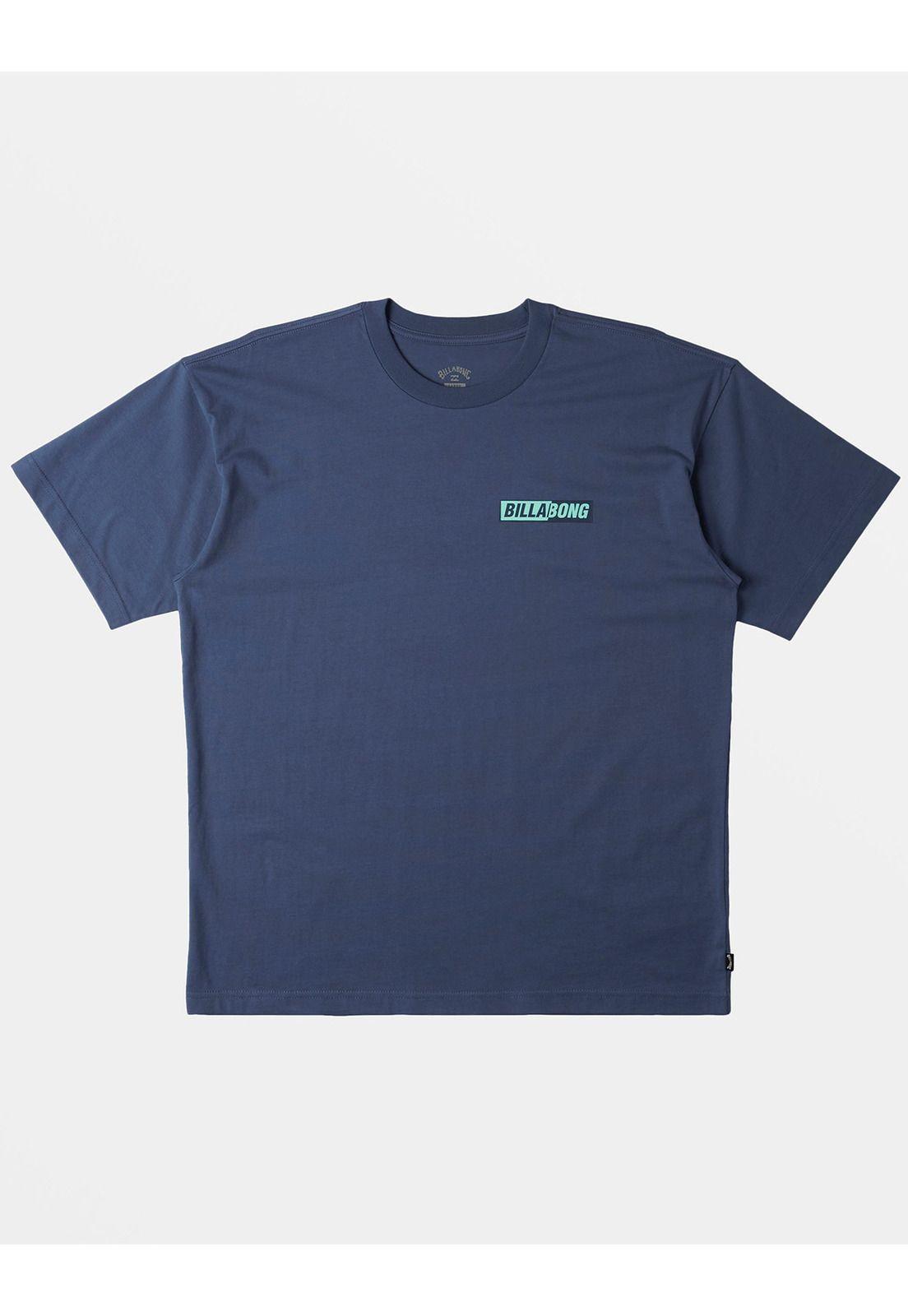 Polera Manga Corta Hombre Nightmare Azul-6