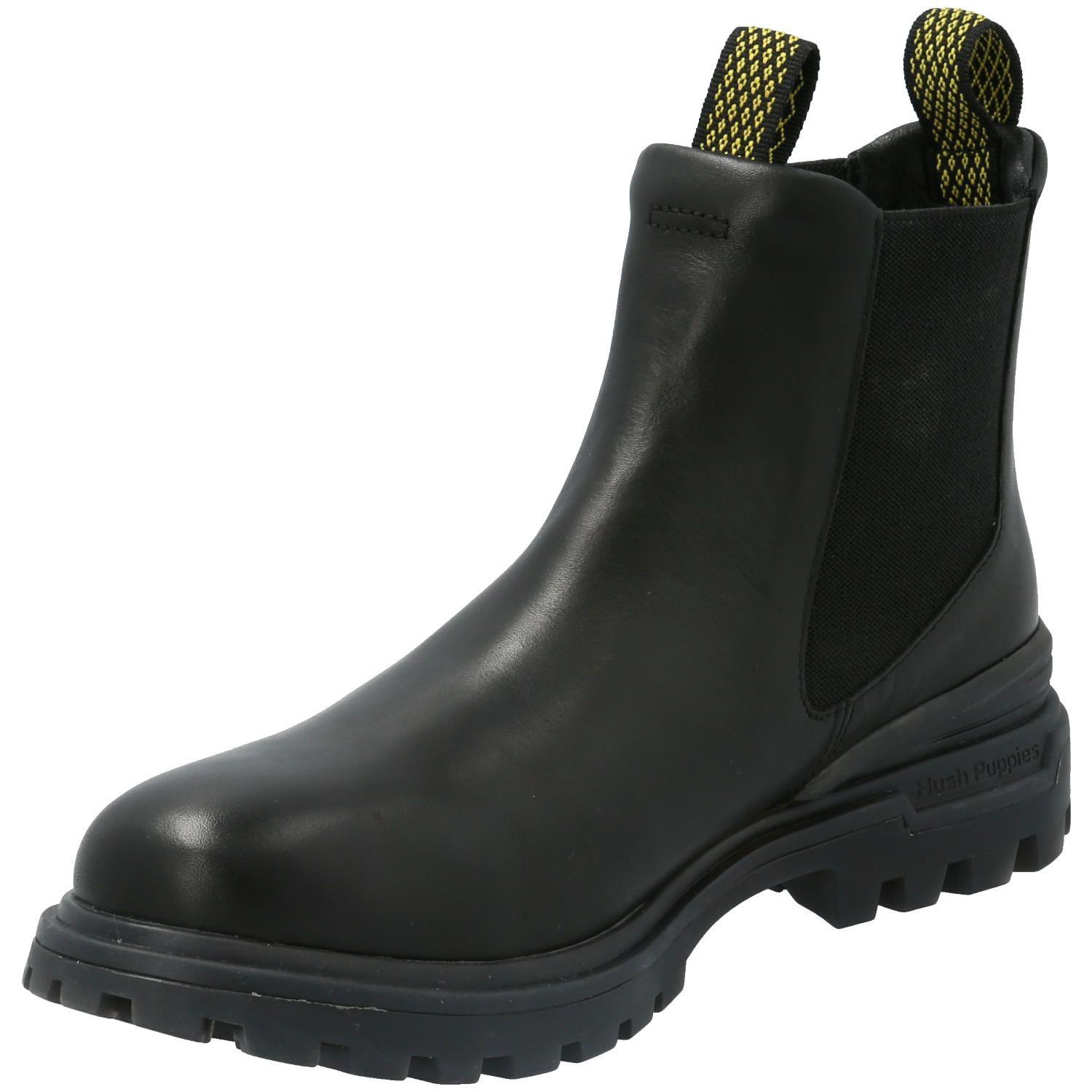 Botín Cuero Mujer One And Only Negro-3