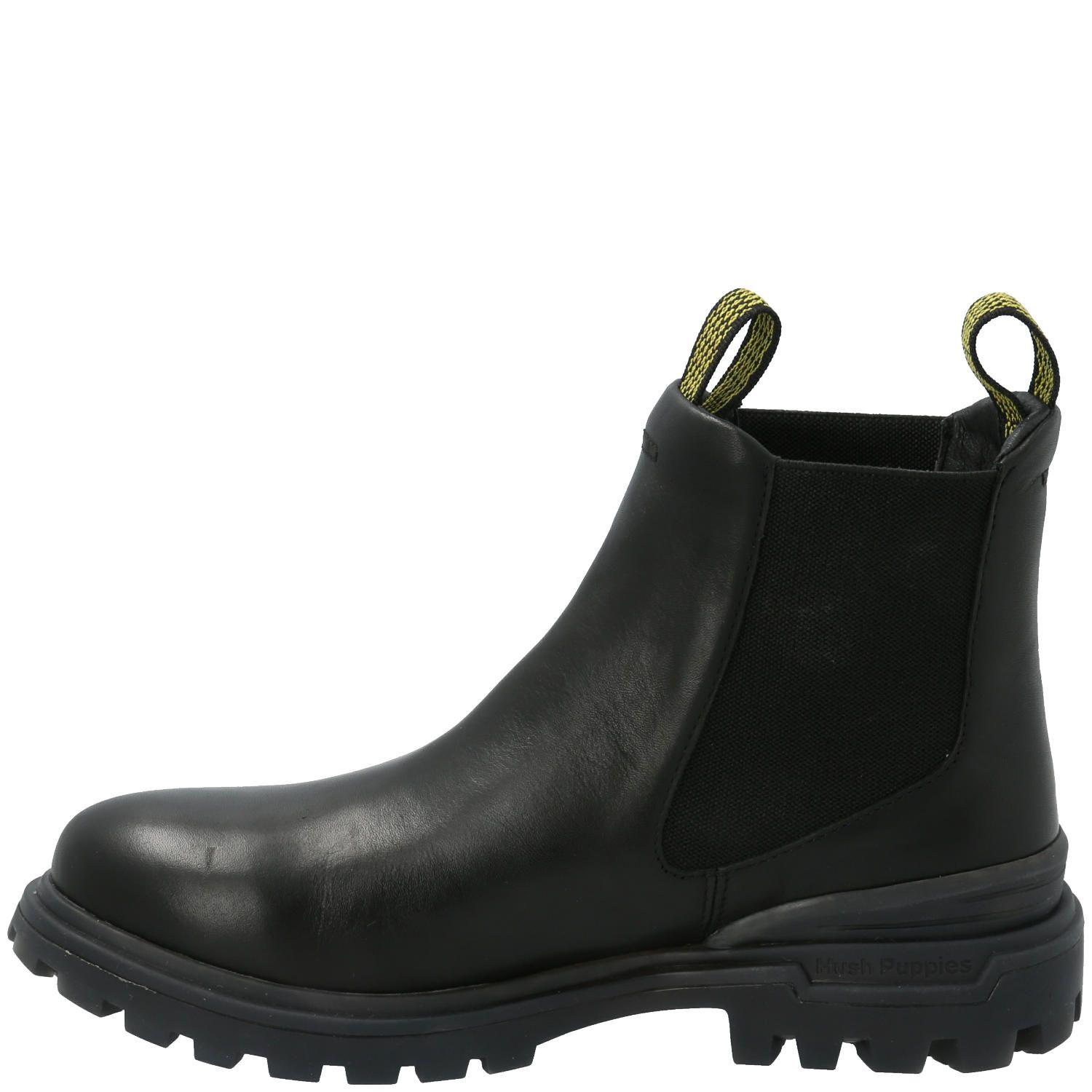 Botín Cuero Mujer One And Only Negro-4