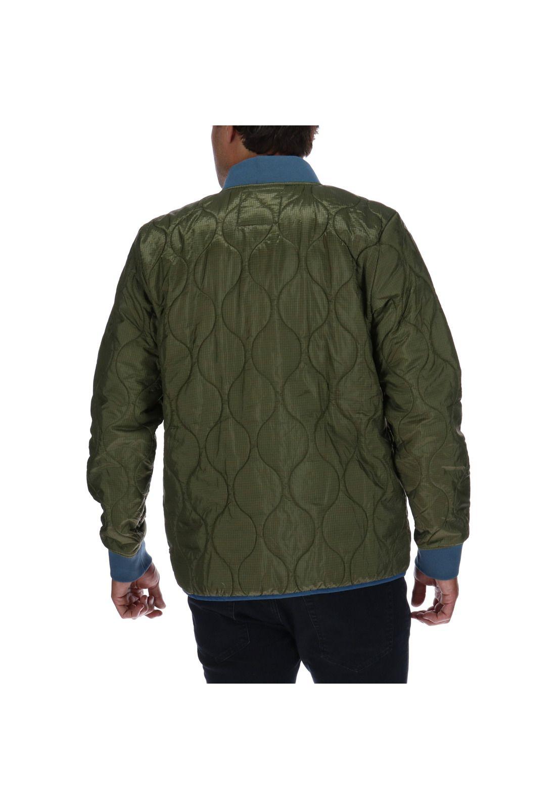 Chaqueta Quilted Bomber Verde-2