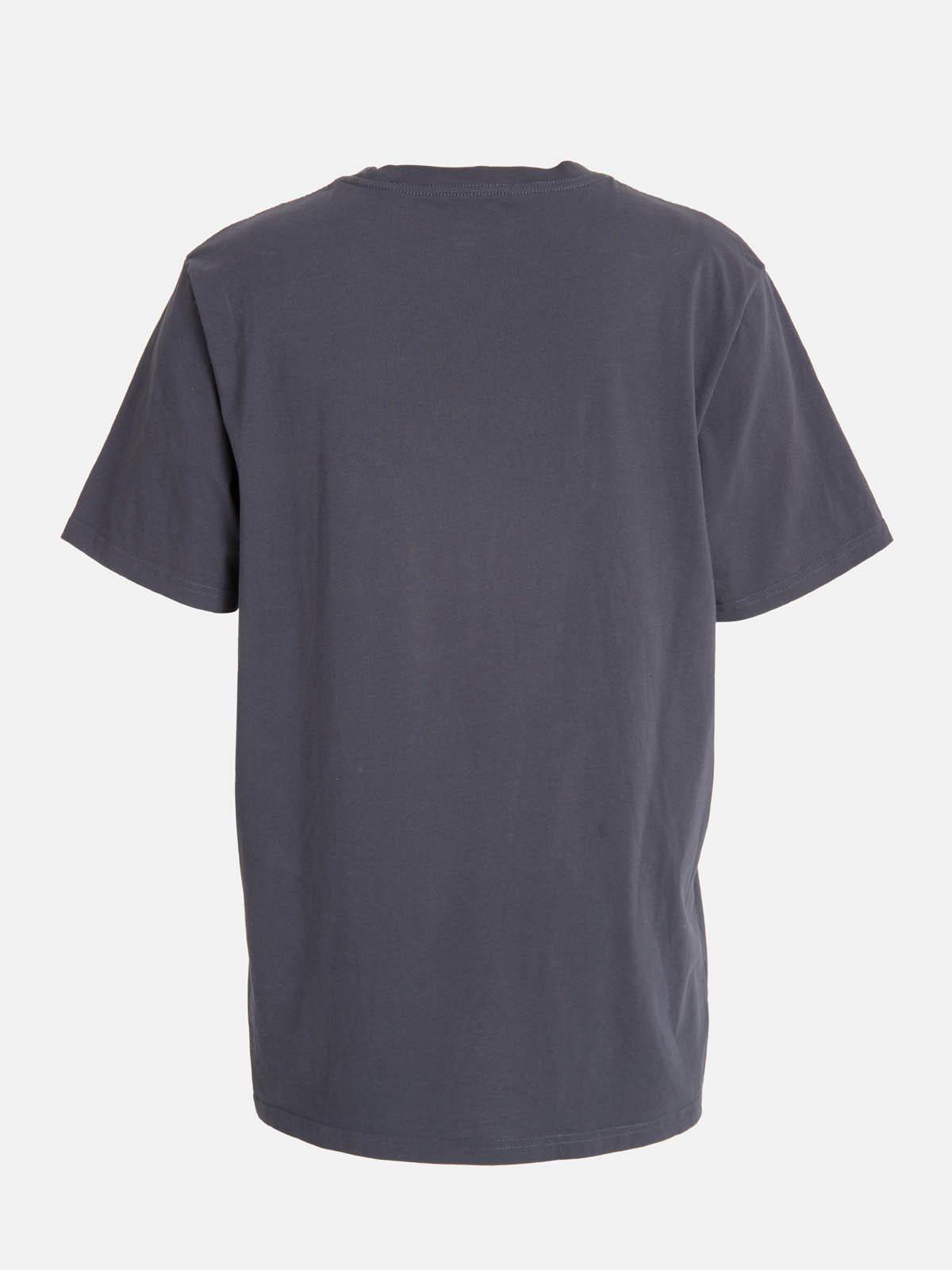 Polera m/c Hombre Essential Azul-6