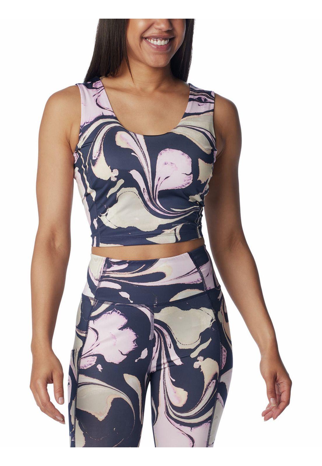 Polera Mujer Boundless Trek Tank Azul-0