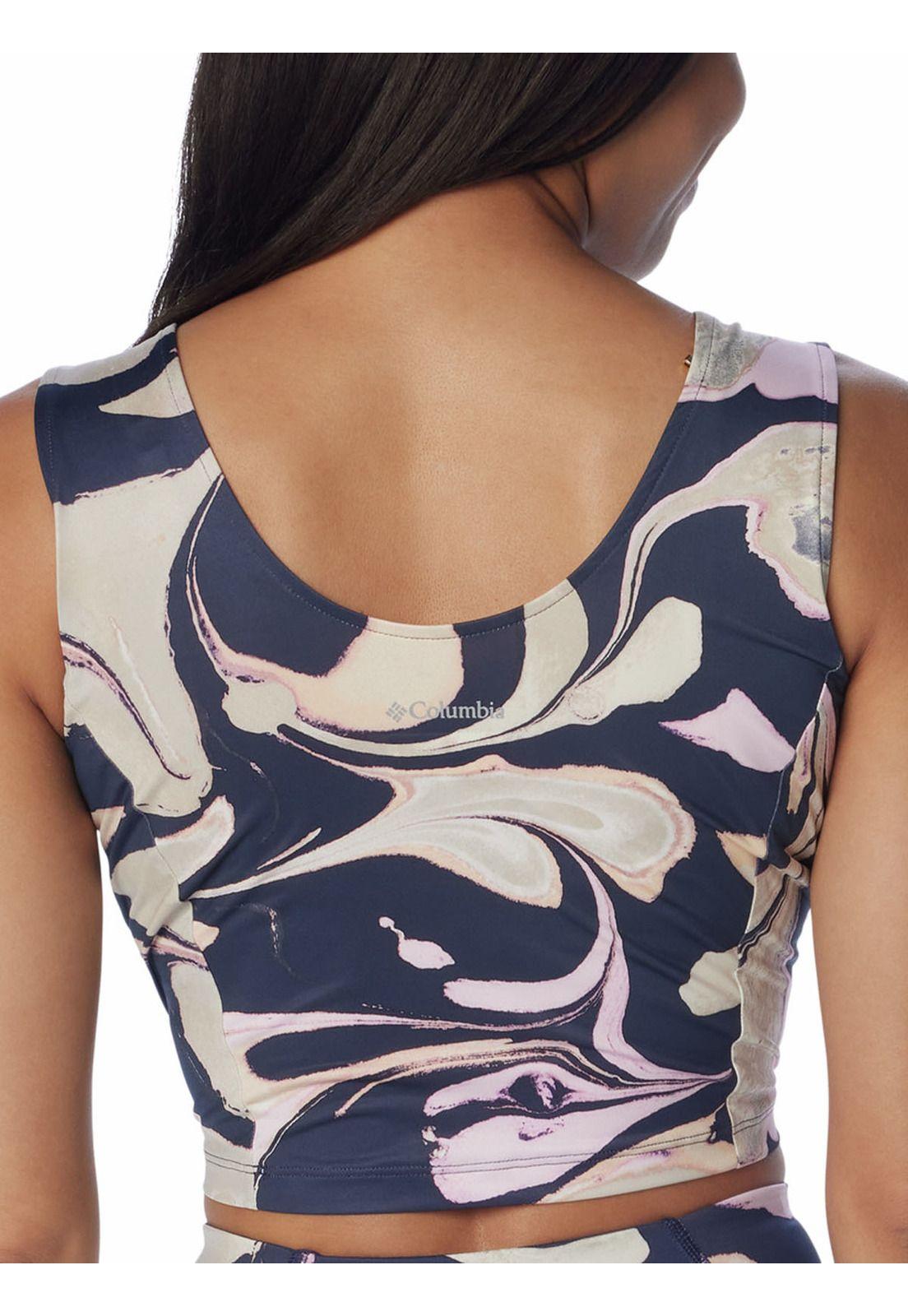 Polera Mujer Boundless Trek Tank Azul-4