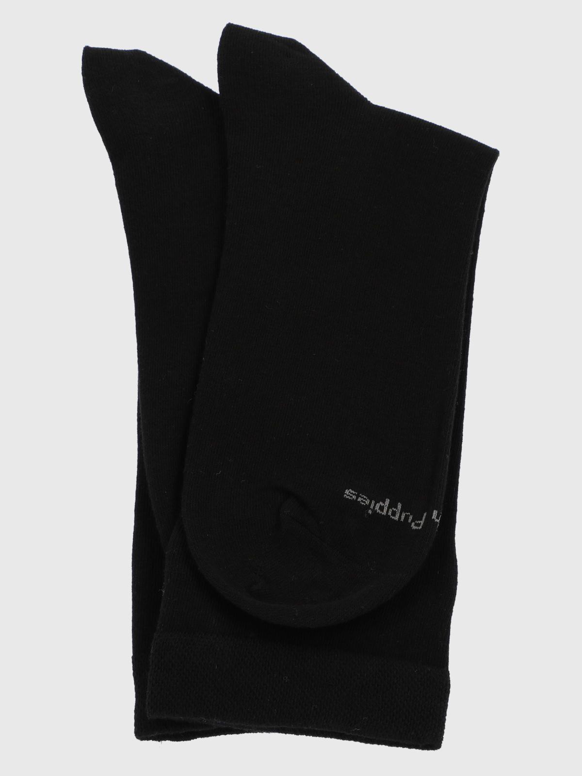 Calcetin Algodón Mujer Classic Negro-1