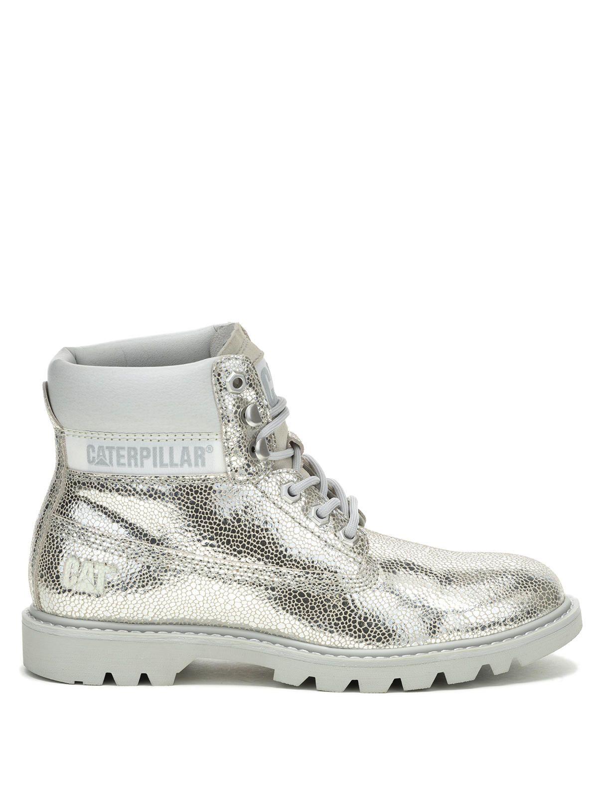 Botin Cuero Mujer Colorado Womens Metalizado-1
