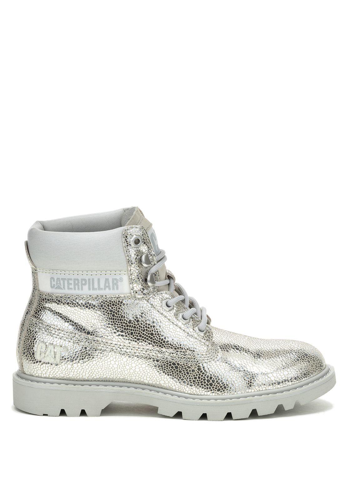 Botin Cuero Mujer Colorado Womens Metalizado-1