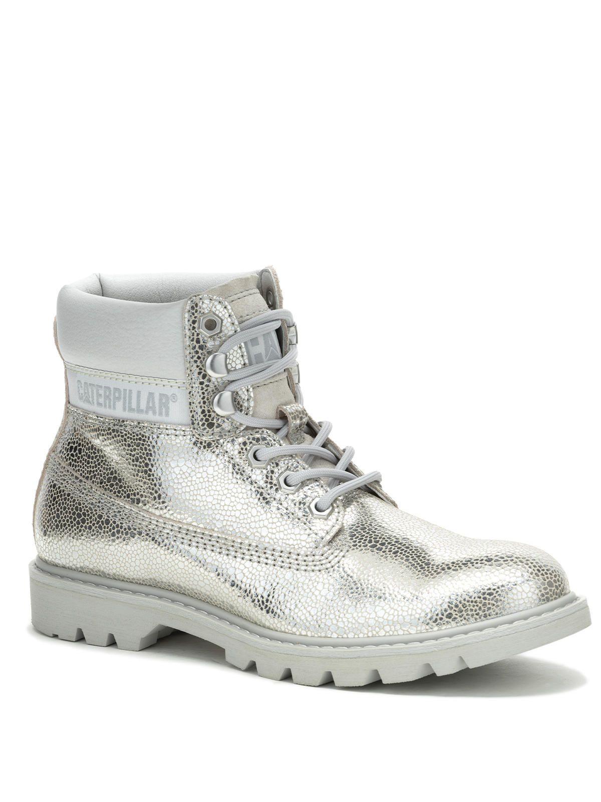 Botin Cuero Mujer Colorado Womens Metalizado-0