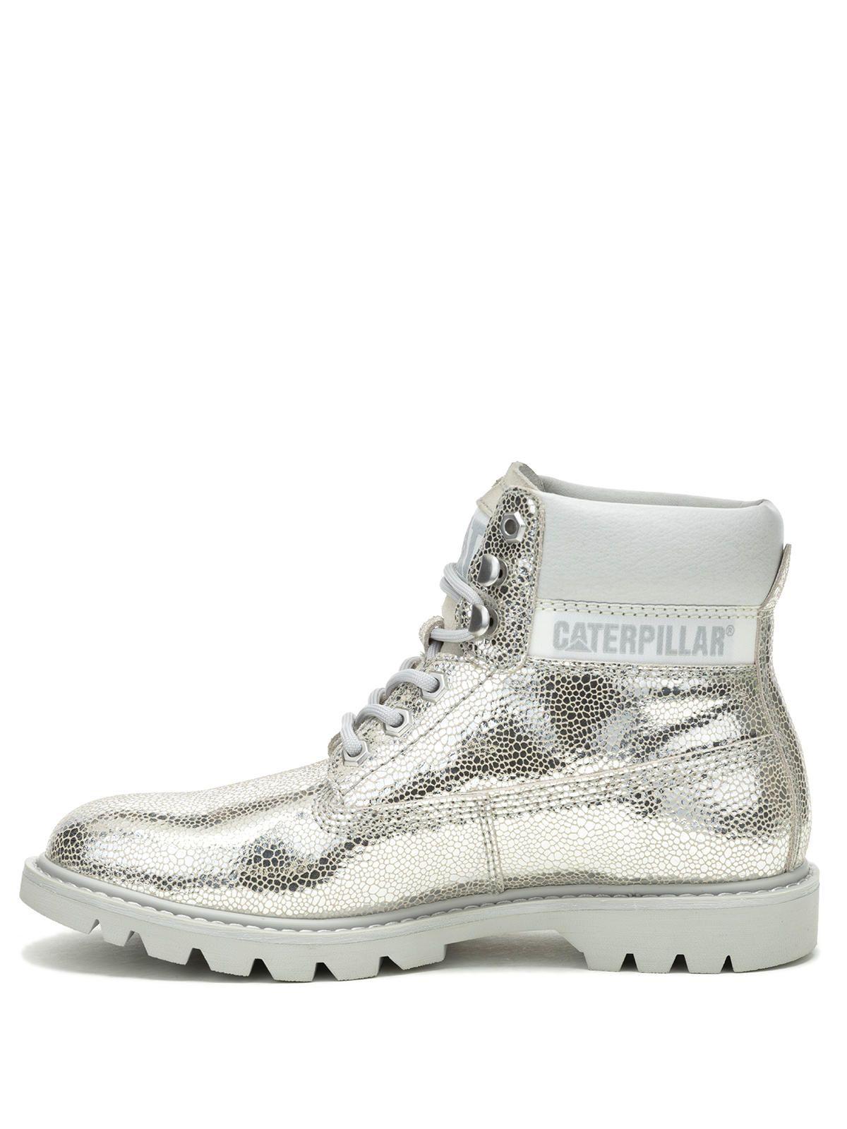 Botin Cuero Mujer Colorado Womens Metalizado-3