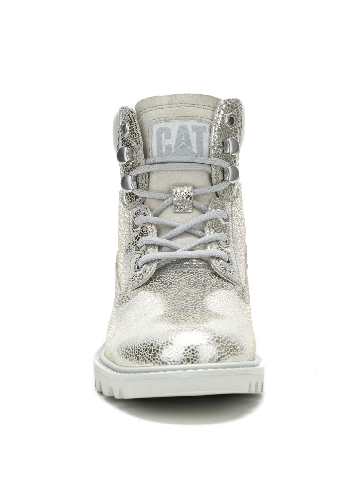 Botin Cuero Mujer Colorado Womens Metalizado-4