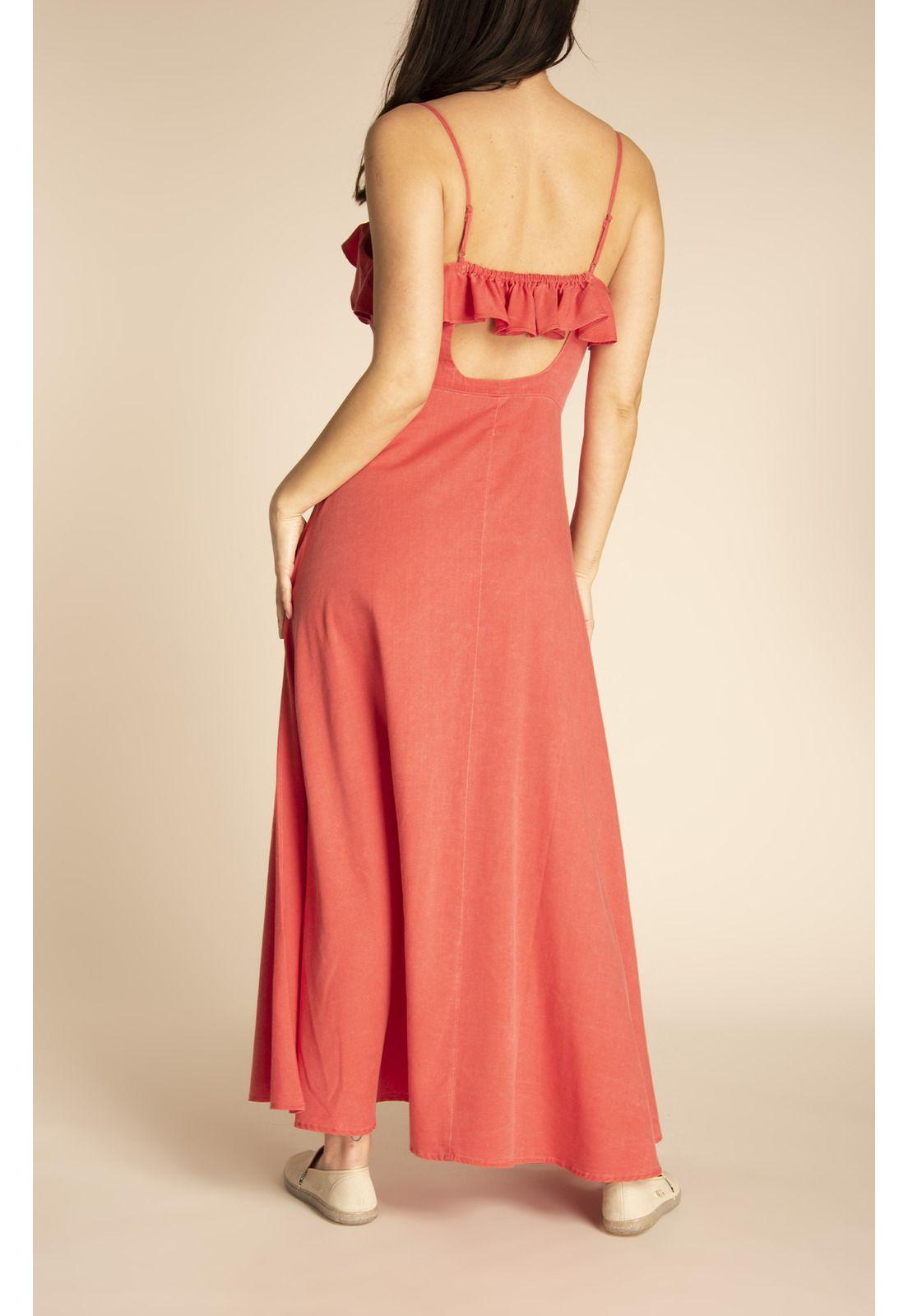 Vestido Tencel Mujer Almeria Gris-4