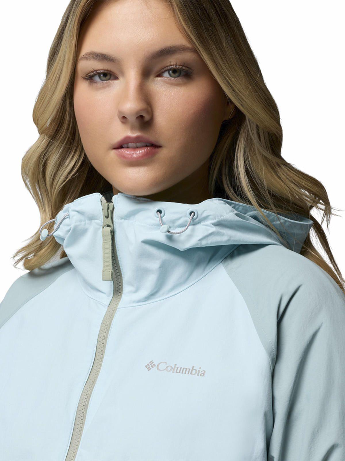 Cortaviento Mujer Spire Valley Wind Beige-4