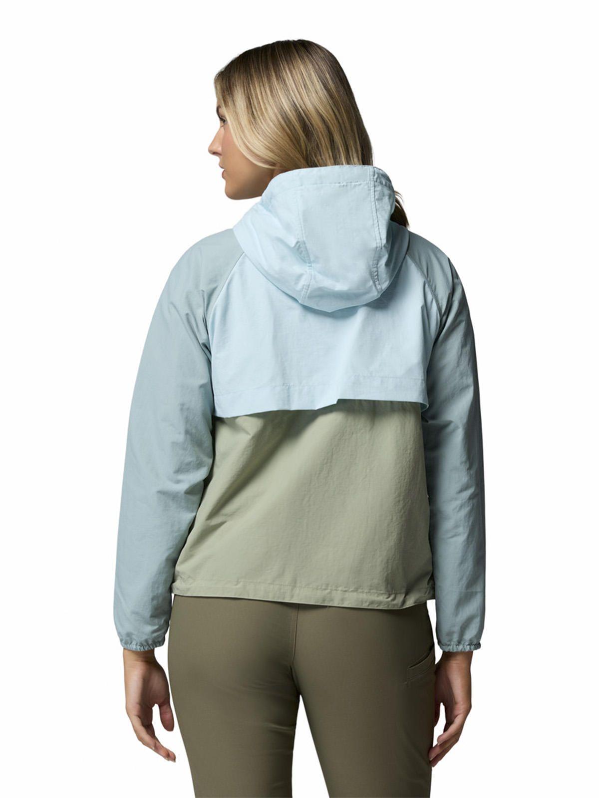 Cortaviento Mujer Spire Valley Wind Beige-6