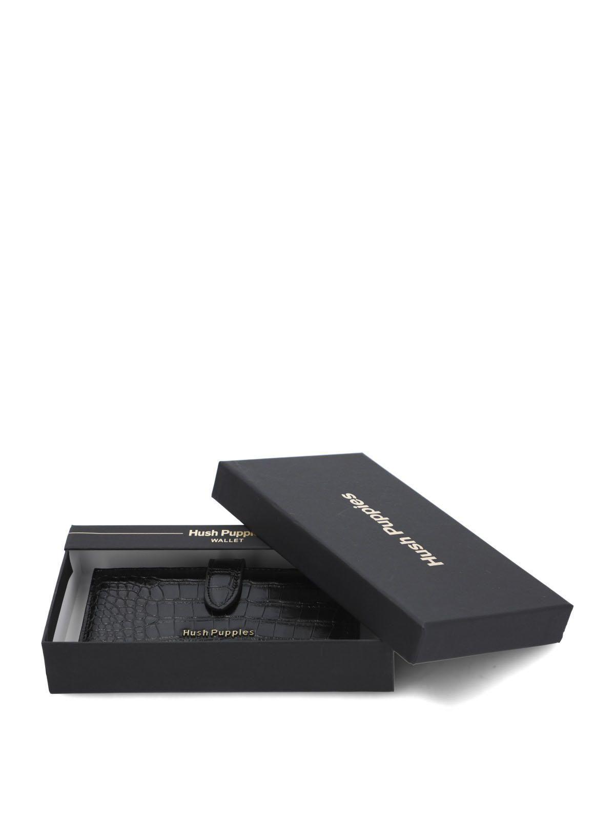 Billetera Mujer Croco Wallet Negro-3