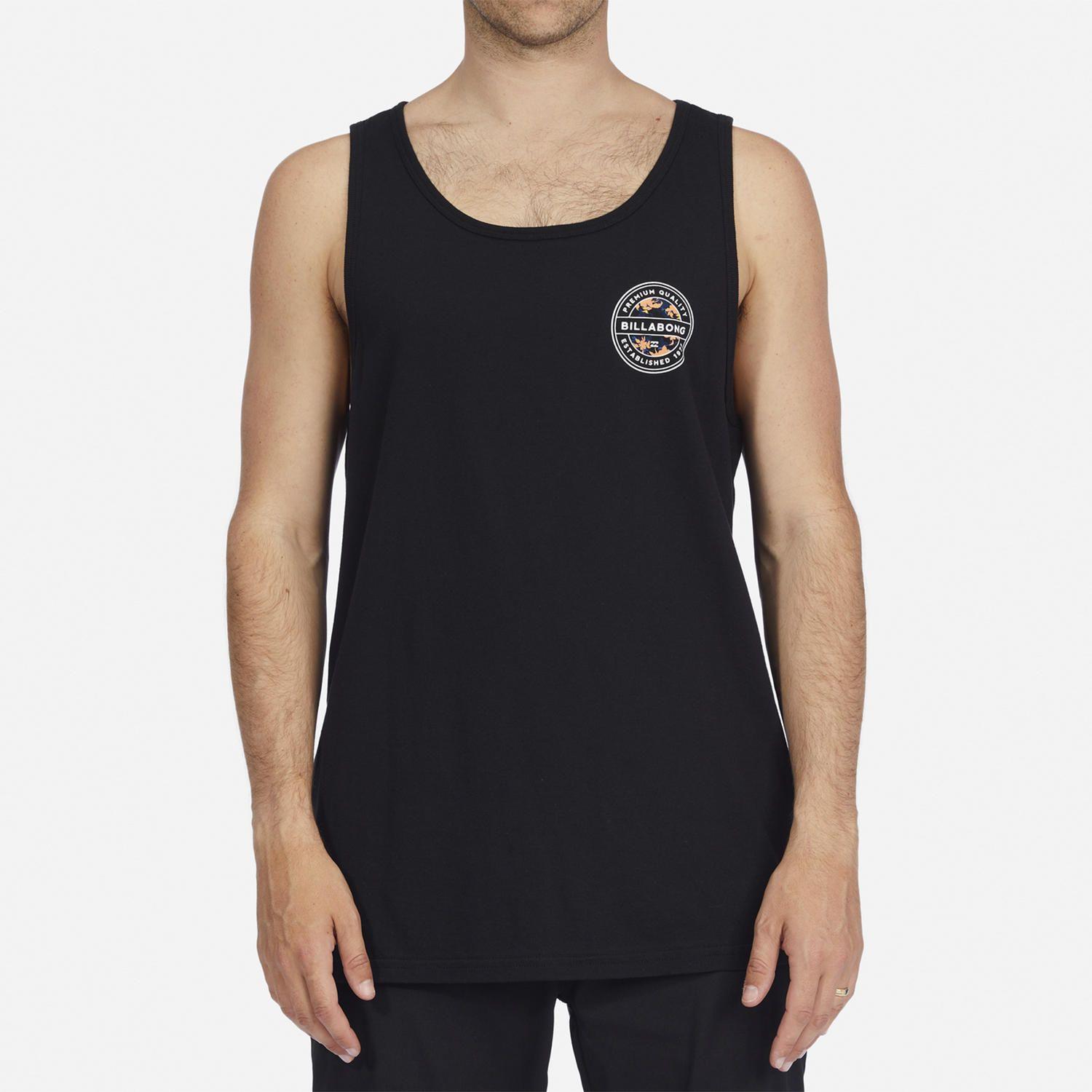 Polera S/M Hombre Rotor Fill M Tees Negro-0