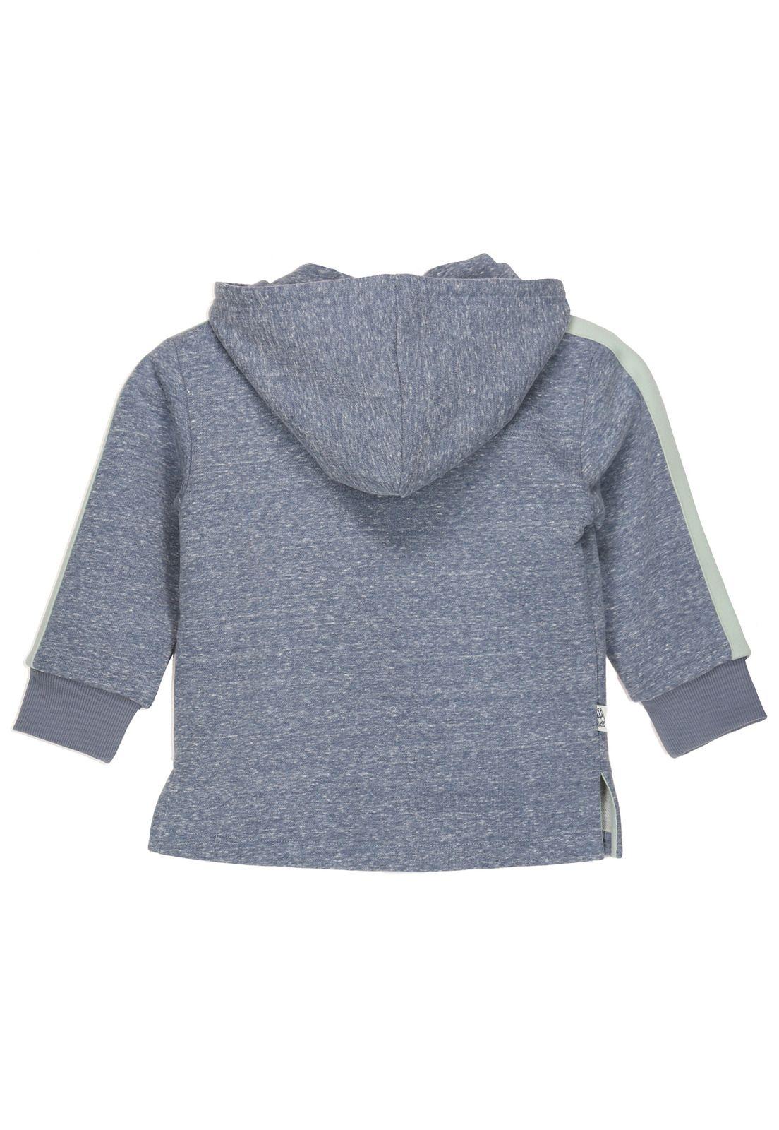 Polerón Niño Zipper Azul-1