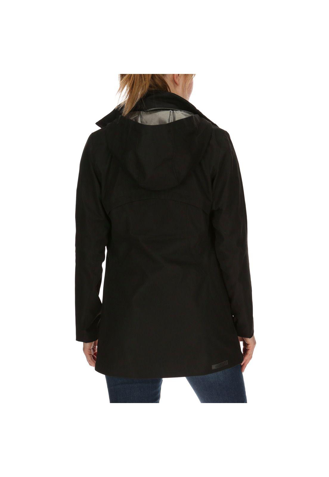 Chaqueta Mujer Proxima Parka Poliéster Negro-2