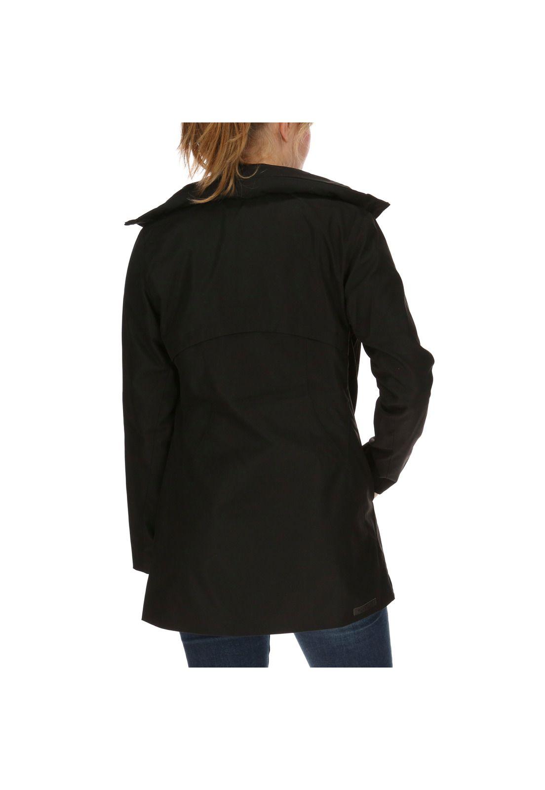 Chaqueta Mujer Proxima Parka Poliéster Negro-3