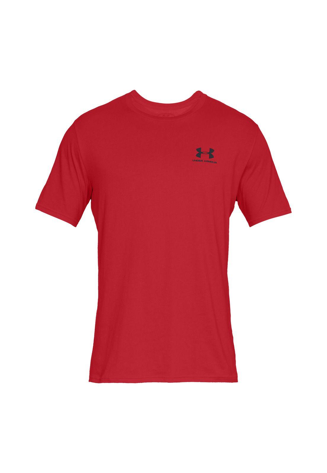 Polera M/C Training Sportstyle Lc Rojo Hombre-0