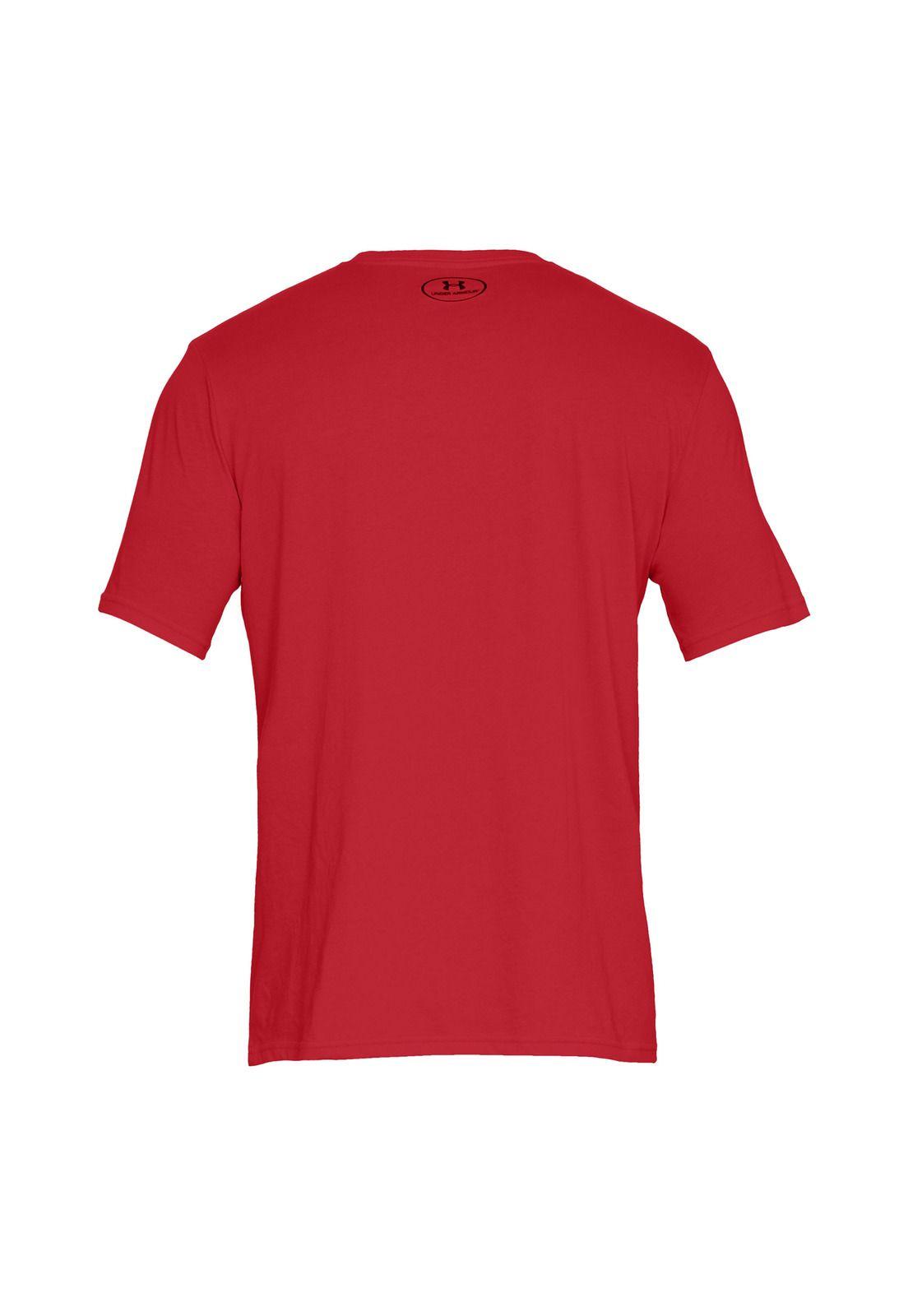 Polera M/C Training Sportstyle Lc Rojo Hombre-1