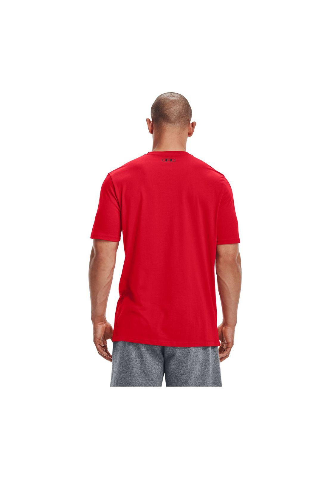 Polera M/C Training Sportstyle Lc Rojo Hombre-4