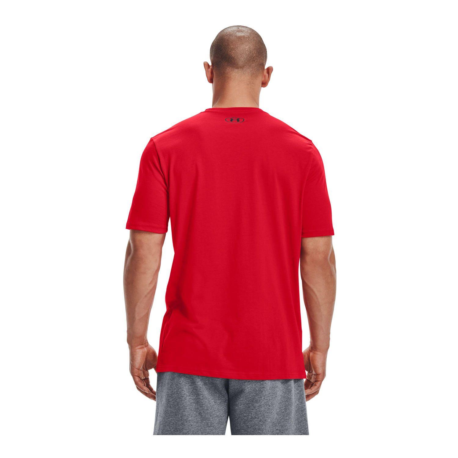 Polera M/C Training Sportstyle Lc Rojo Hombre-4