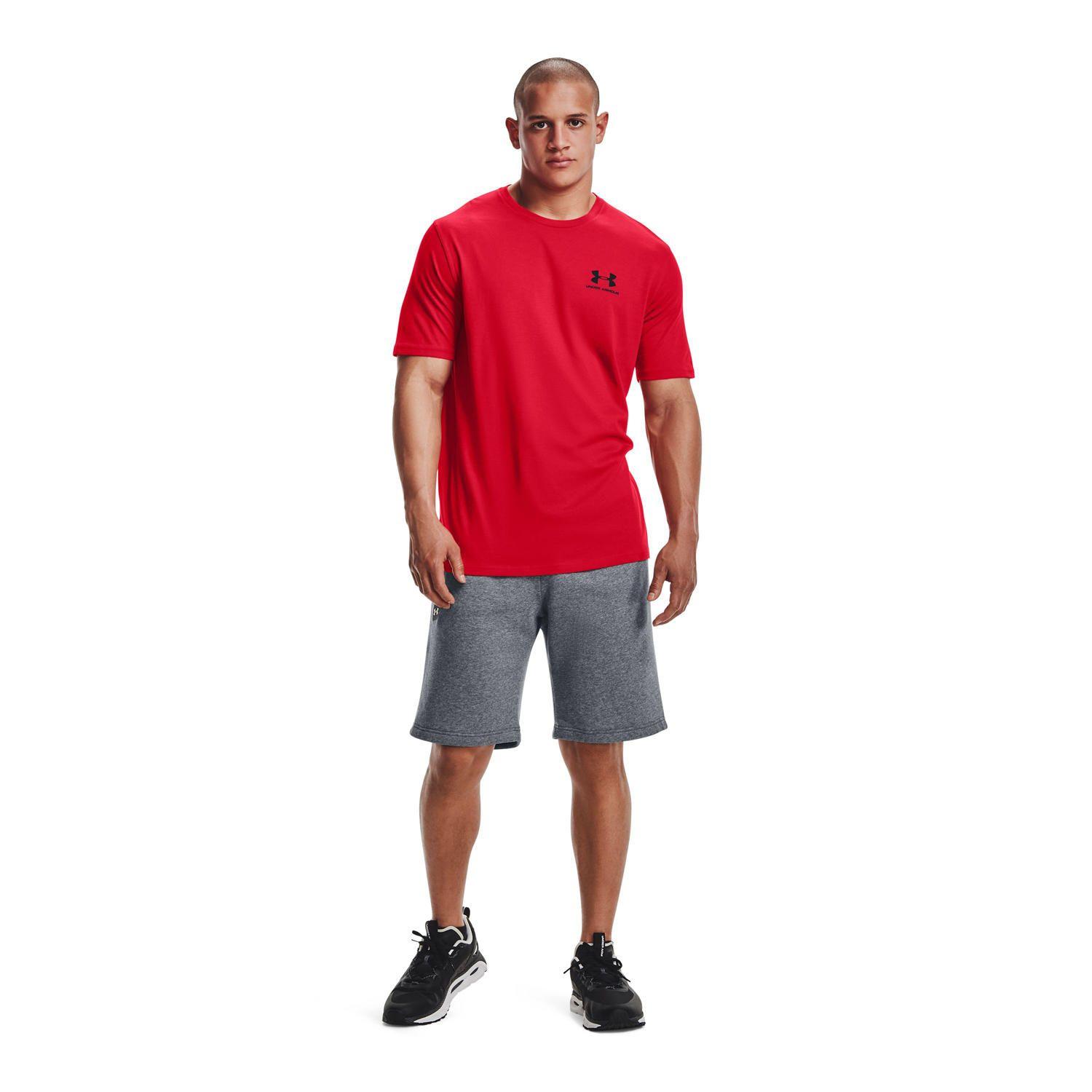 Polera M/C Training Sportstyle Lc Rojo Hombre-5
