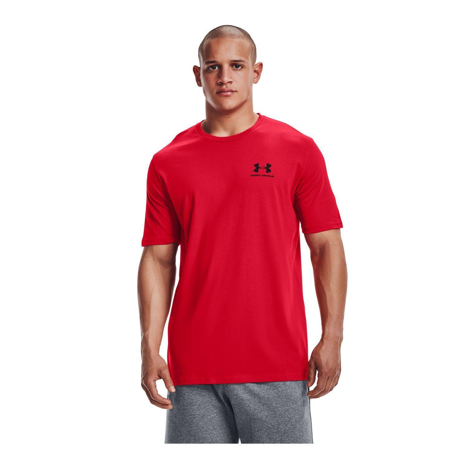 Polera M/C Training Sportstyle Lc Rojo Hombre-3