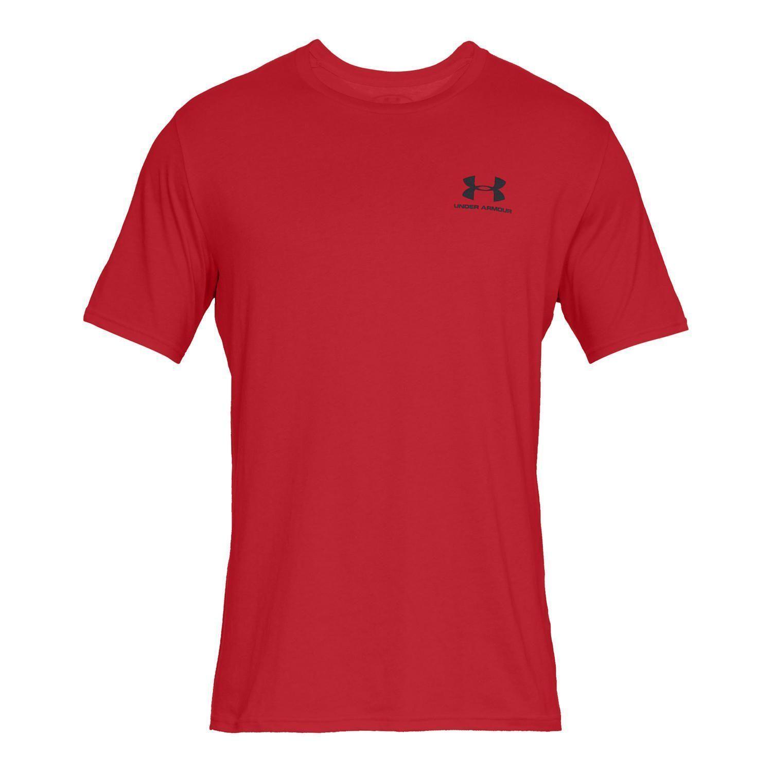 Polera M/C Training Sportstyle Lc Rojo Hombre-0