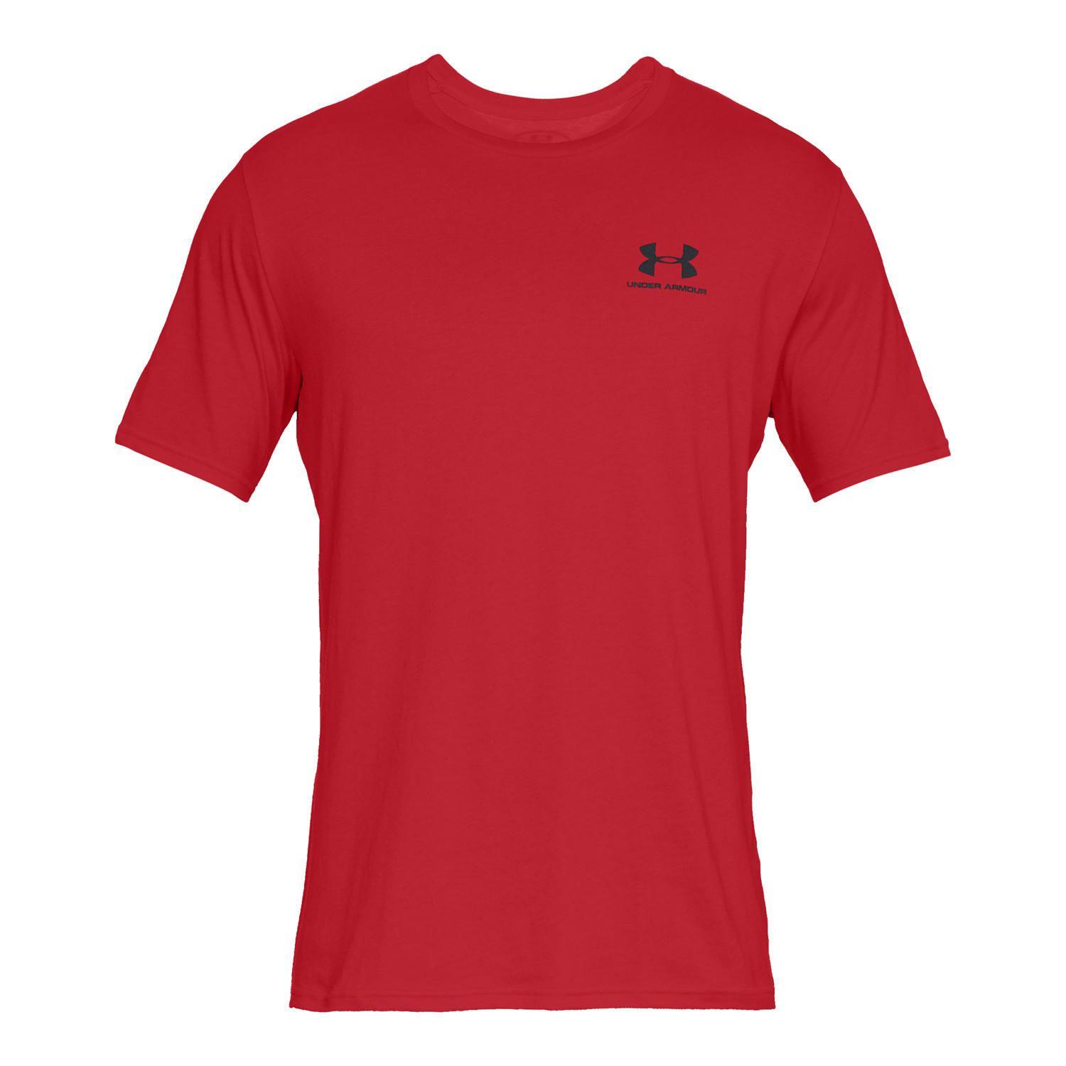 Polera M/C Training Sportstyle Lc Rojo Hombre-0