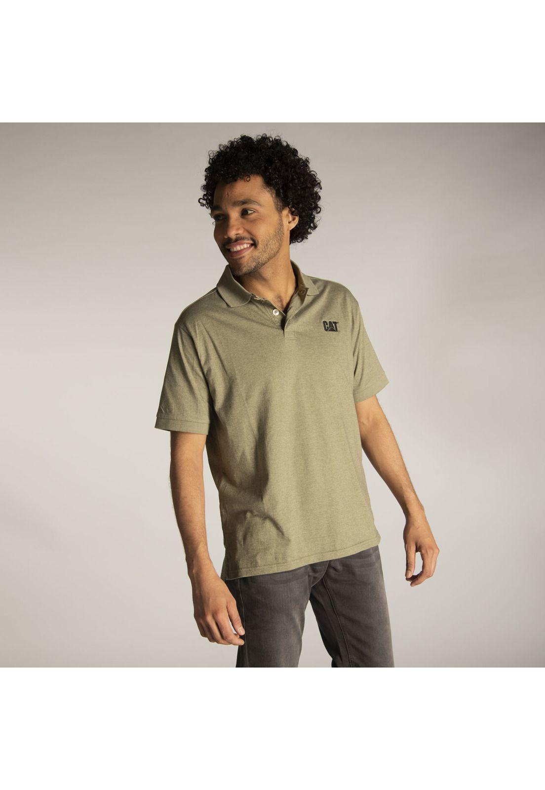 Polera Polo Hombre Fdtn Jersey Knit Pol Verde-1