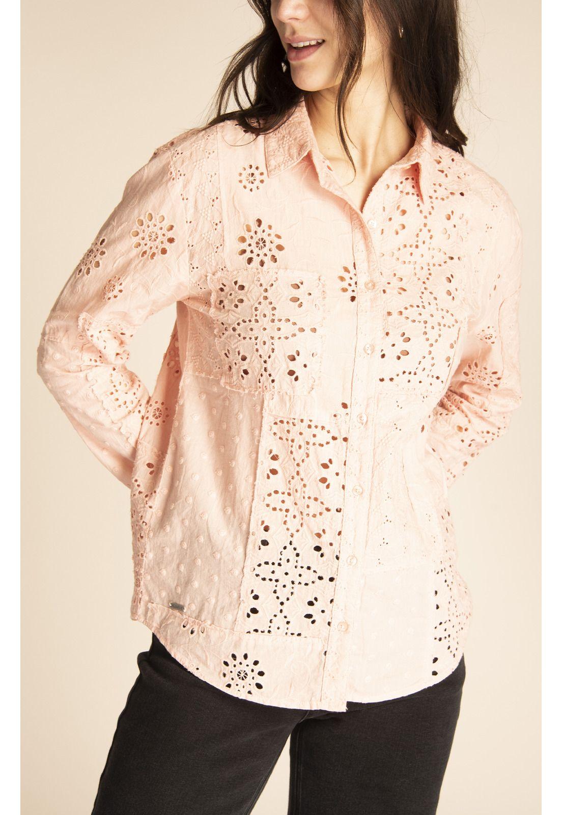 Blusa Algodón Orgánico Mujer Alba Durazno-5