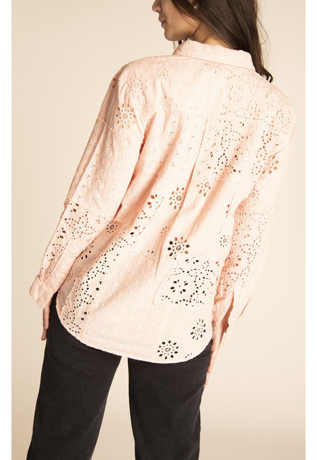 Blusa Algodón Orgánico Mujer Alba Durazno-6