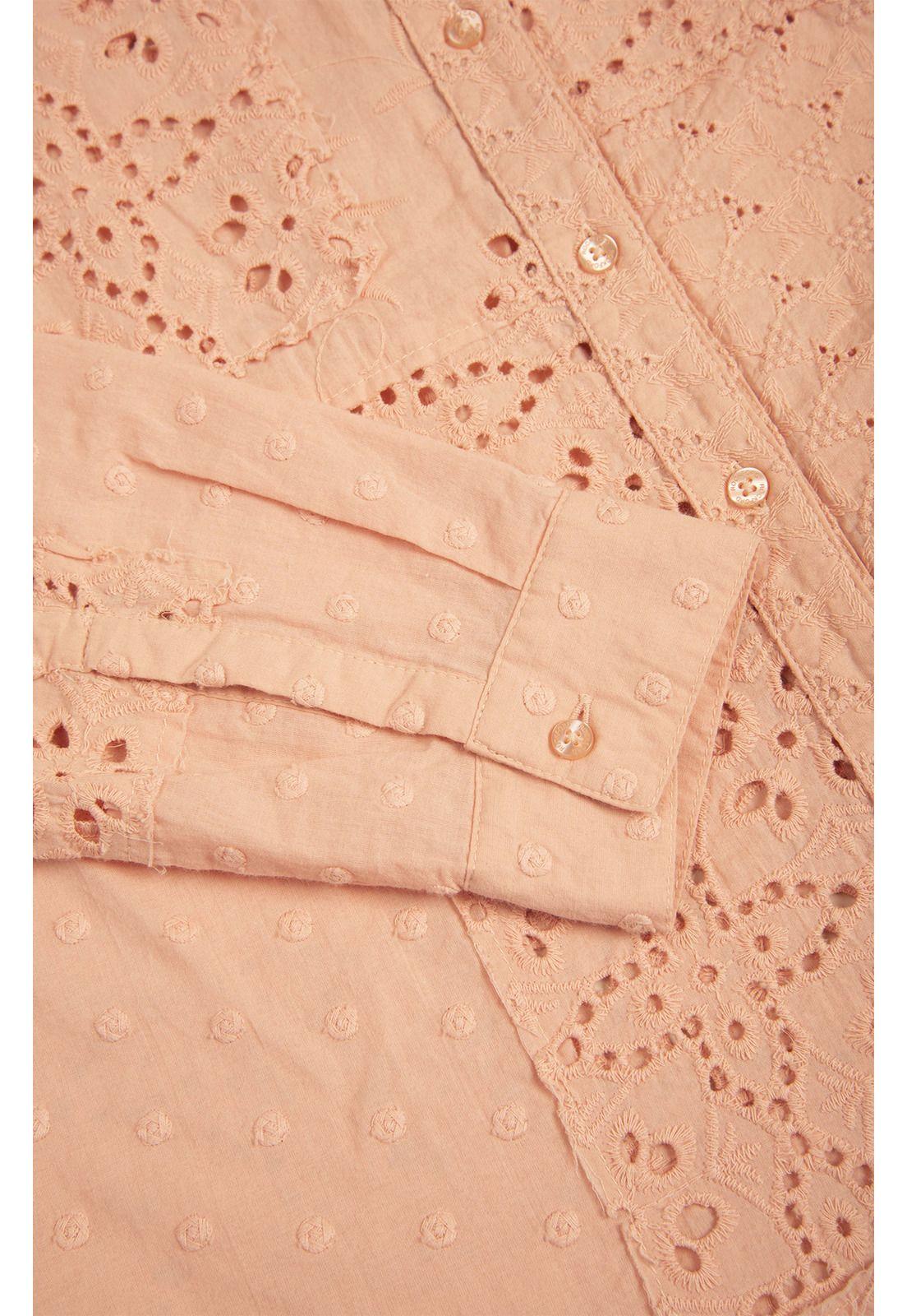 Blusa Algodón Orgánico Mujer Alba Durazno-8