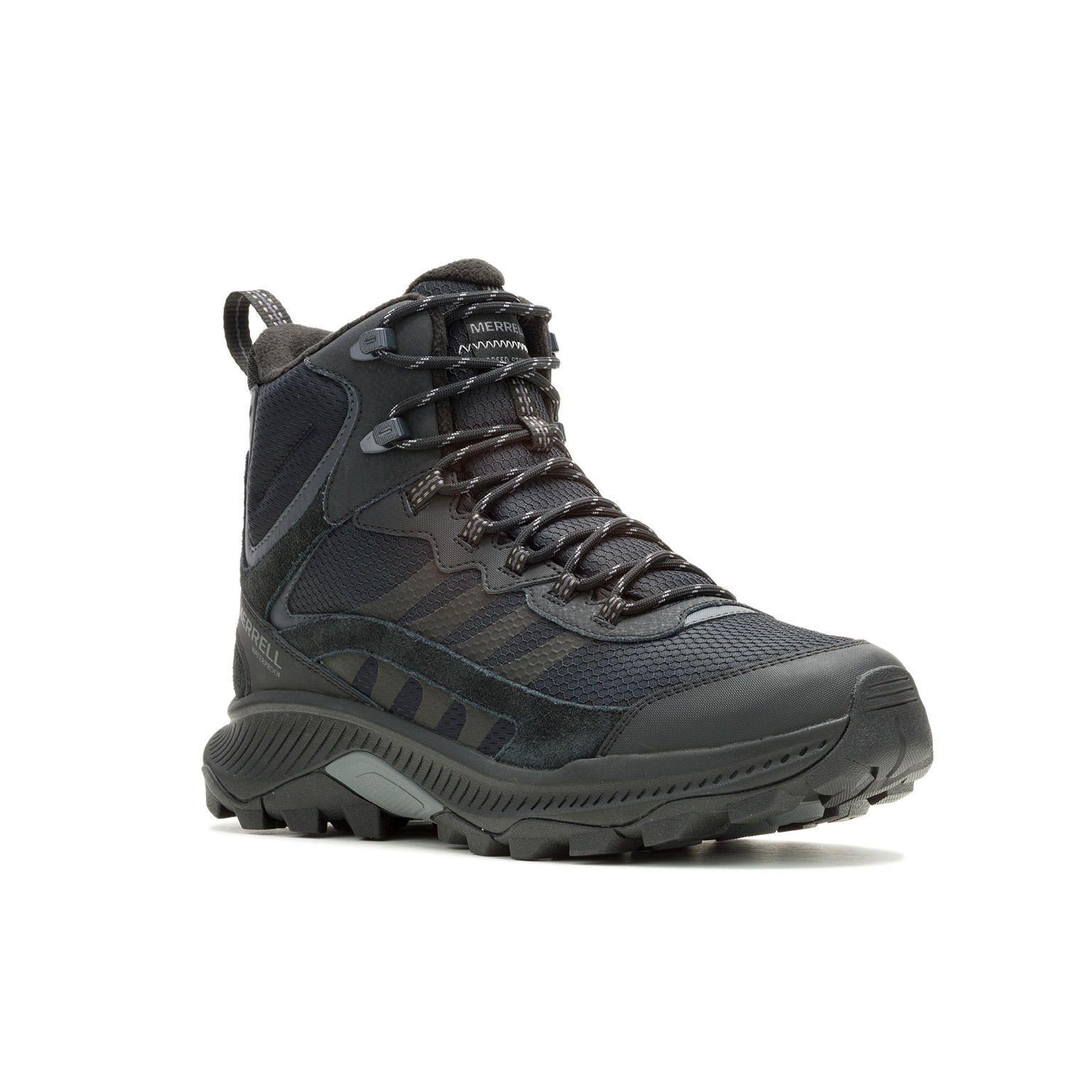 Botín imperm Hombre Speed Strk 2 Ther WP Negro-1