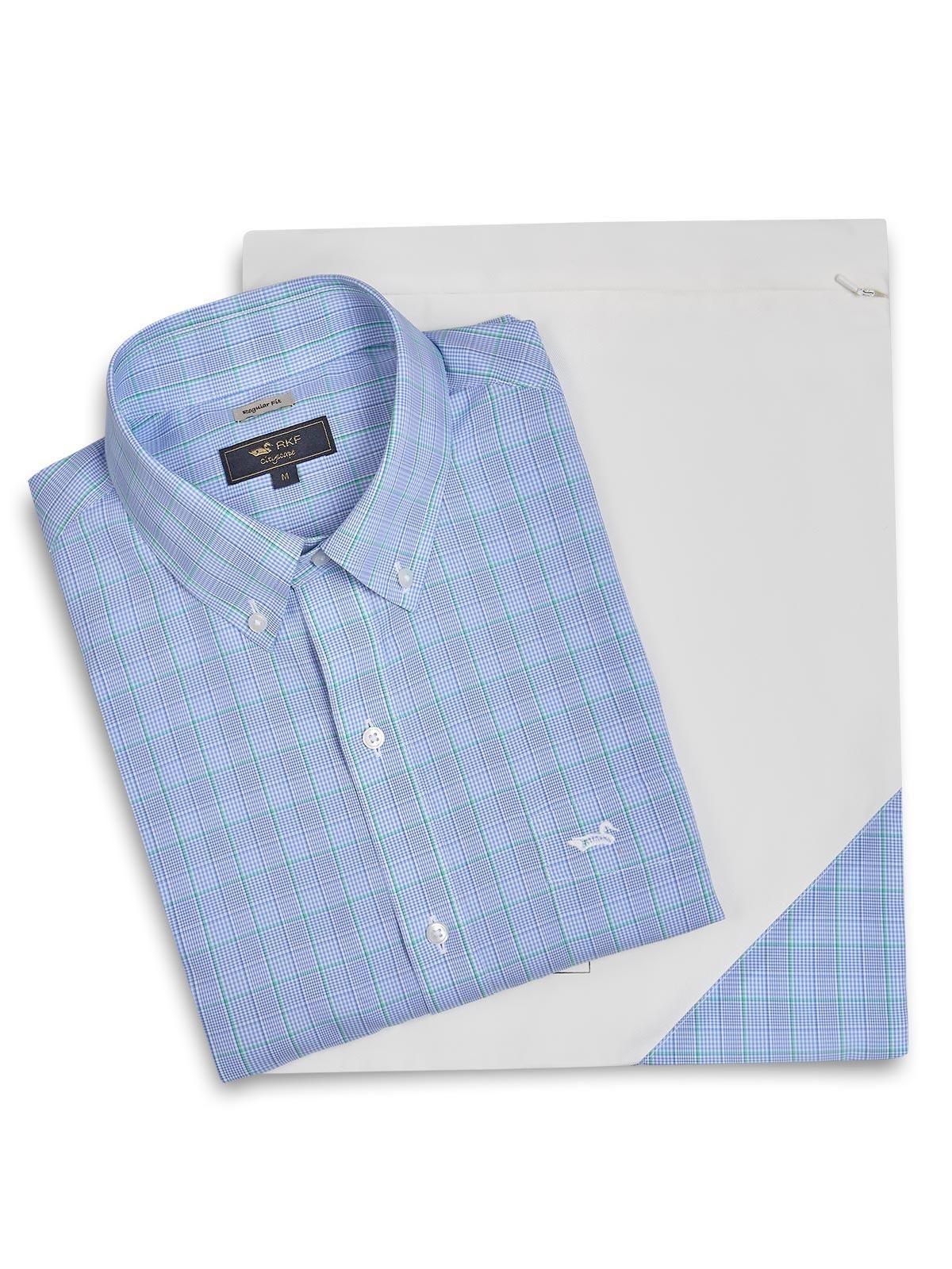 Camisa Cuello Button-Down Hombre Wf Pb Verde-5