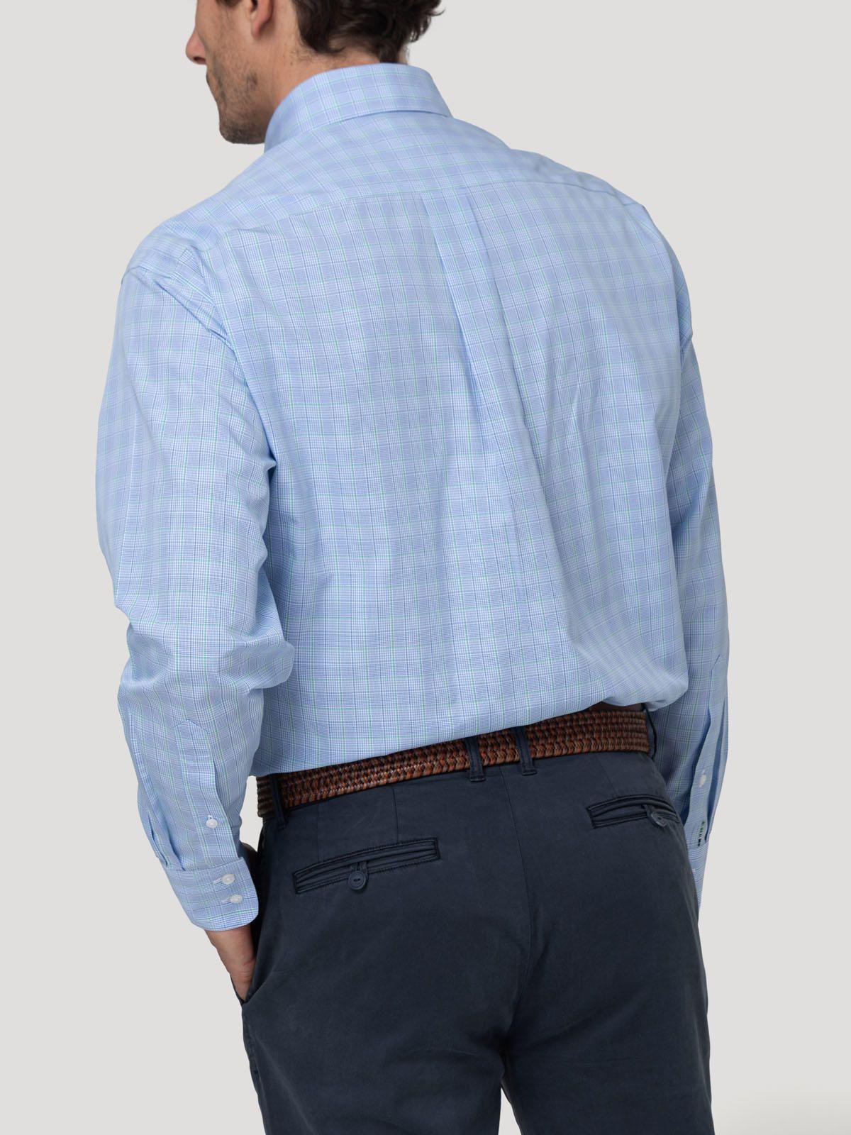 Camisa Cuello Button-Down Hombre Wf Pb Verde-7