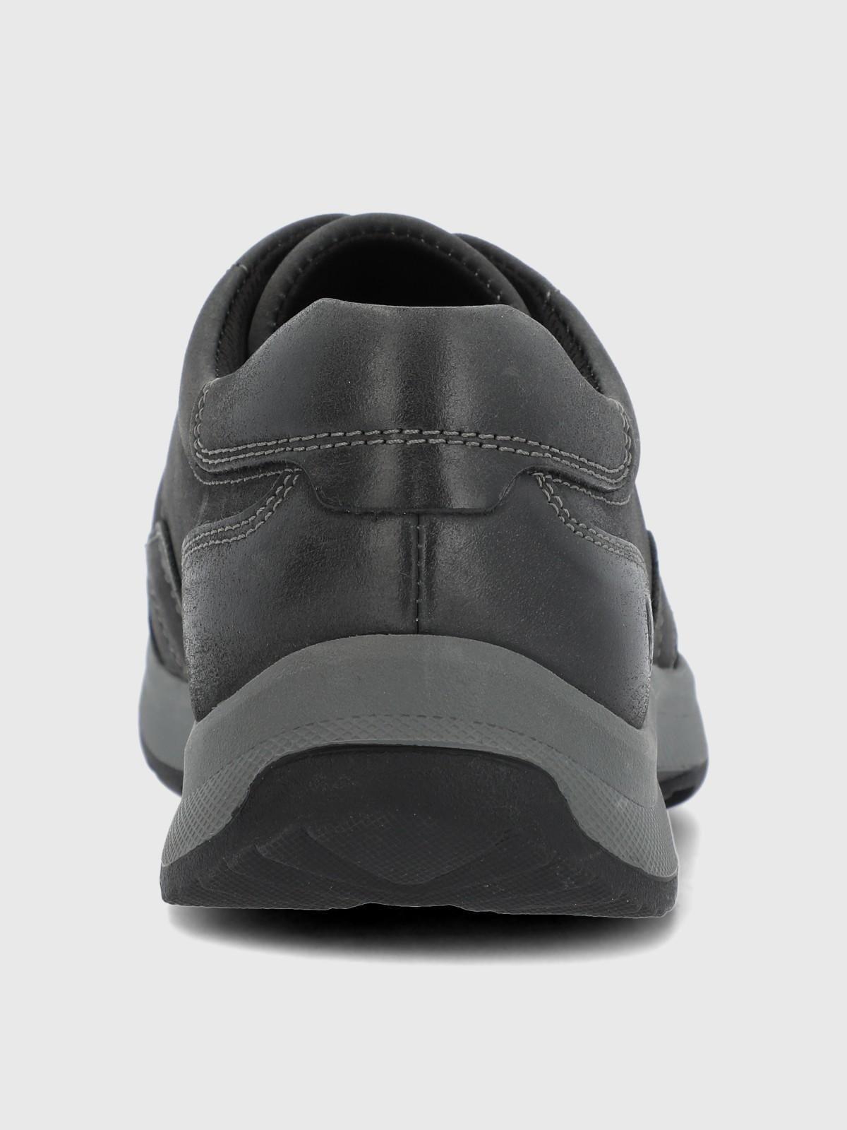 Zapato Cuero Hombre Duran Azul-6