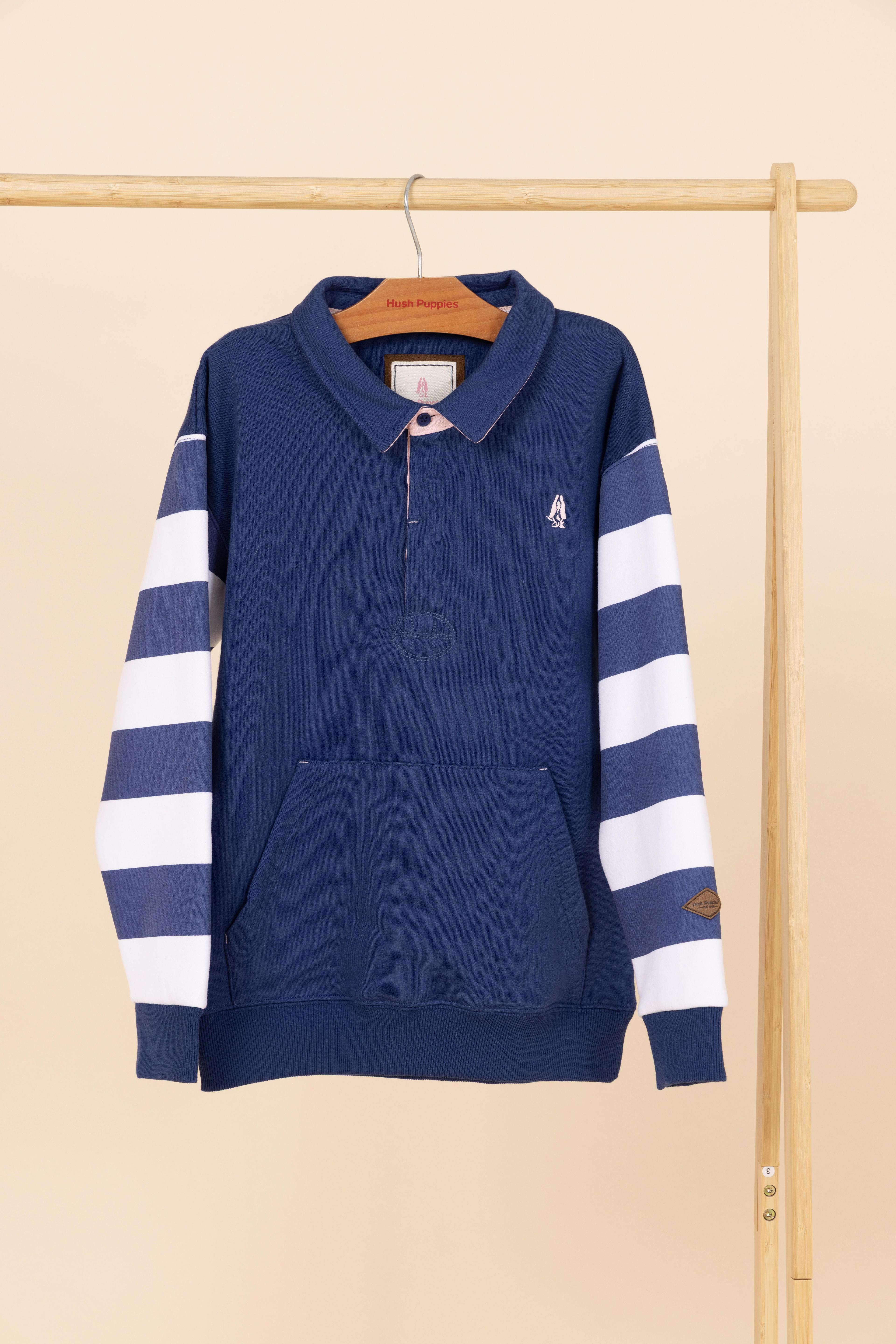 Polerón Niña Cleo Azul-0